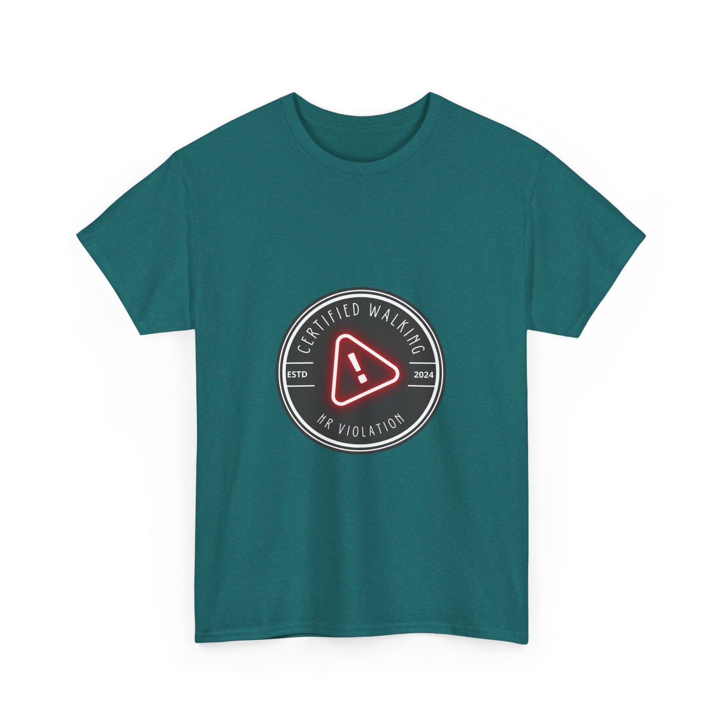 certified walking Unisex Heavy Cotton Tee
