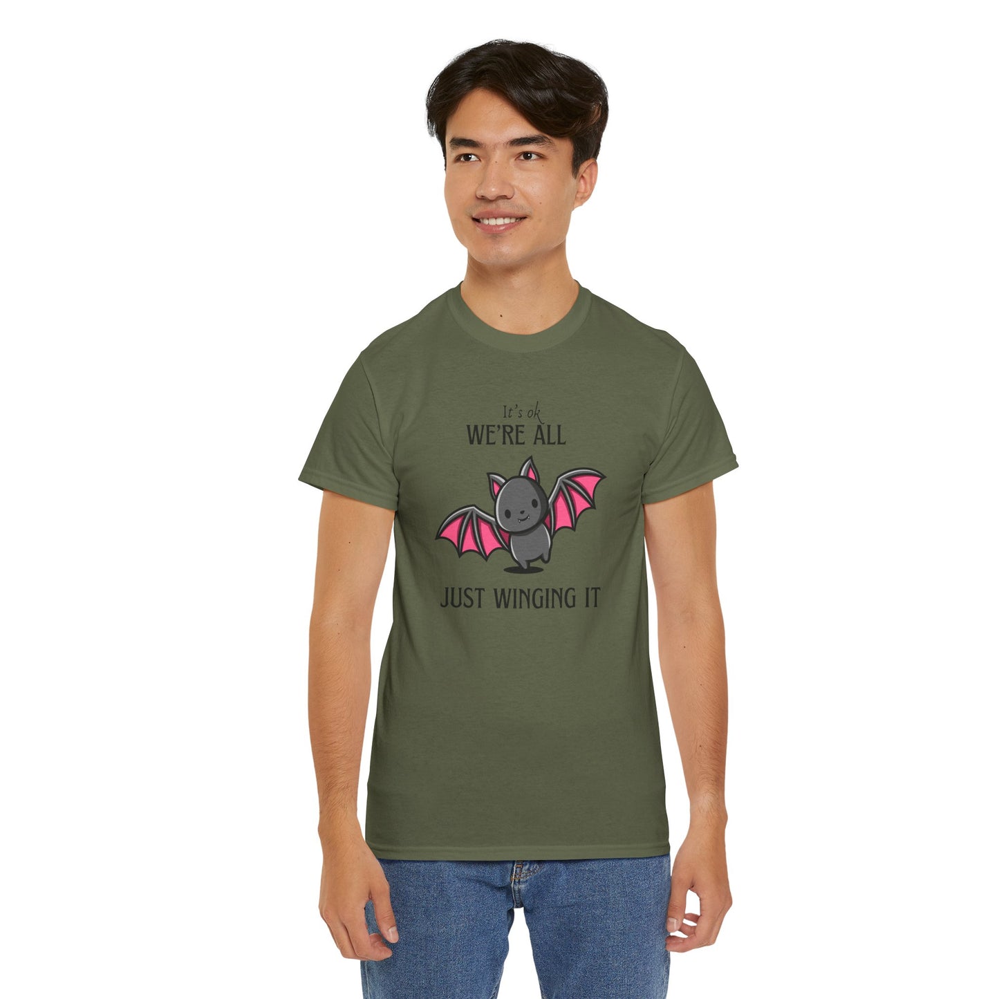 Just Winging it Unisex Heavy Cotton Tee