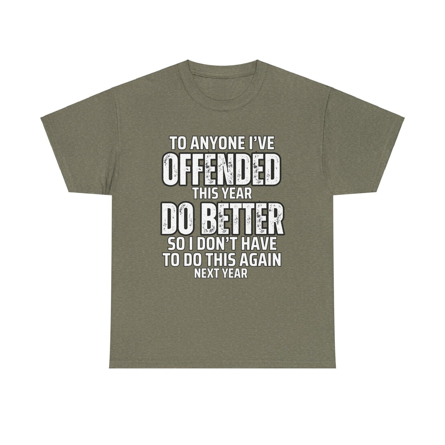 Offended Unisex Heavy Cotton Tee