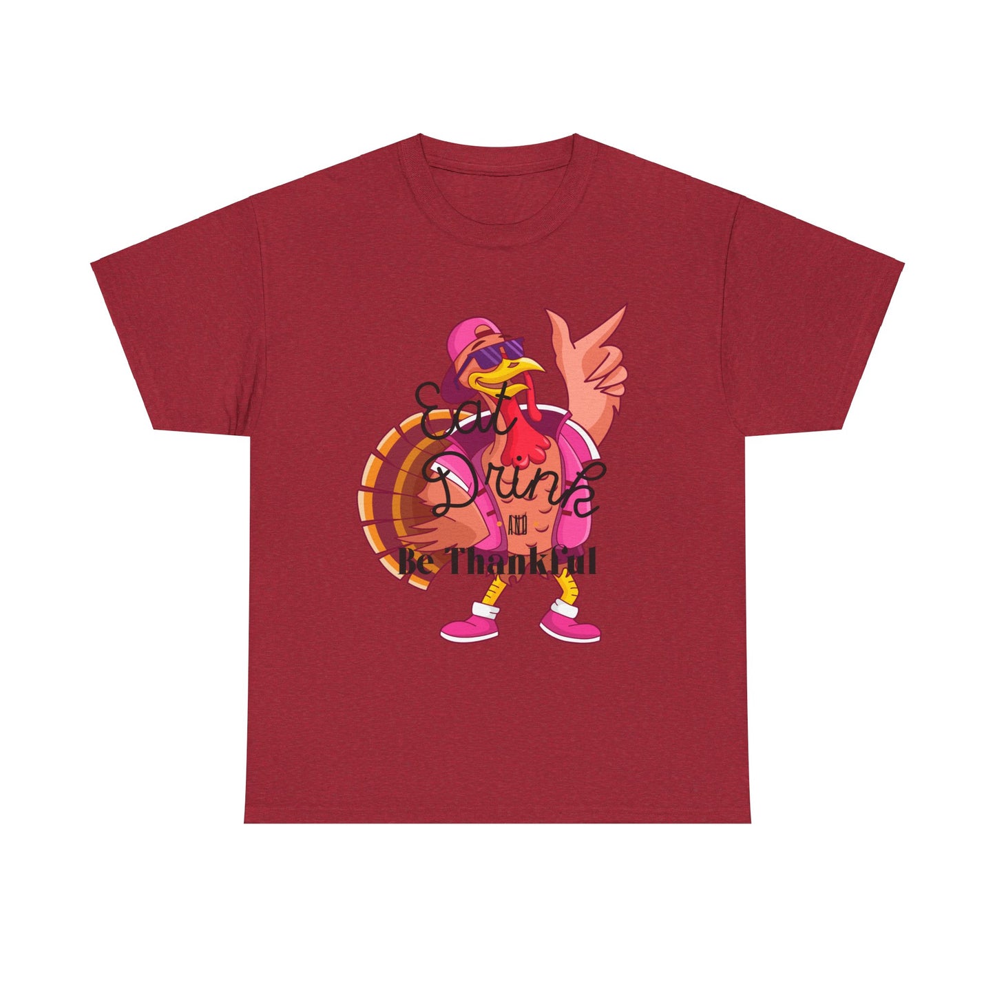 Eat Drink Unisex Heavy Cotton Tee