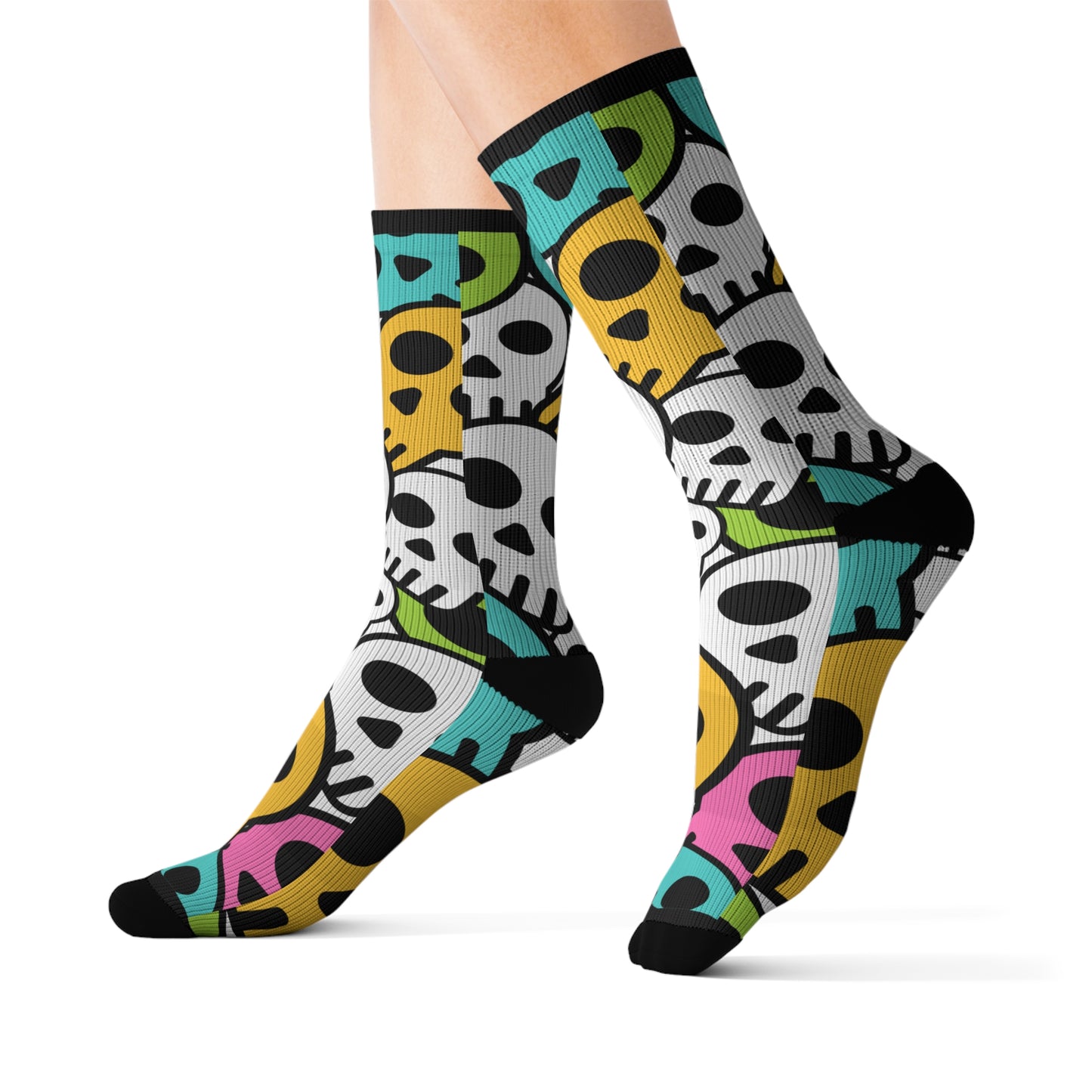 Skulls Sublimation Socks
