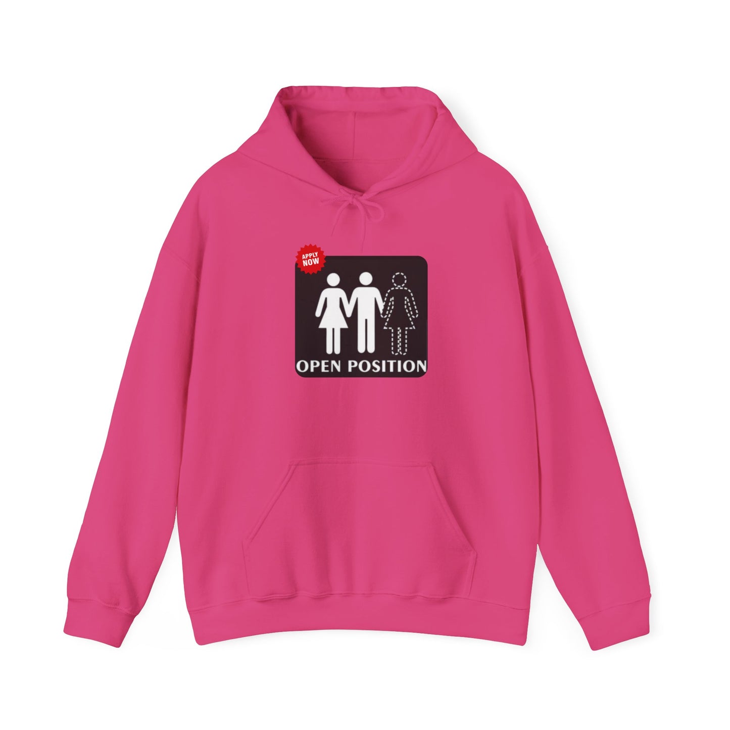 Open Position 2 Unisex Heavy Blend™ Hooded Sweatshirt