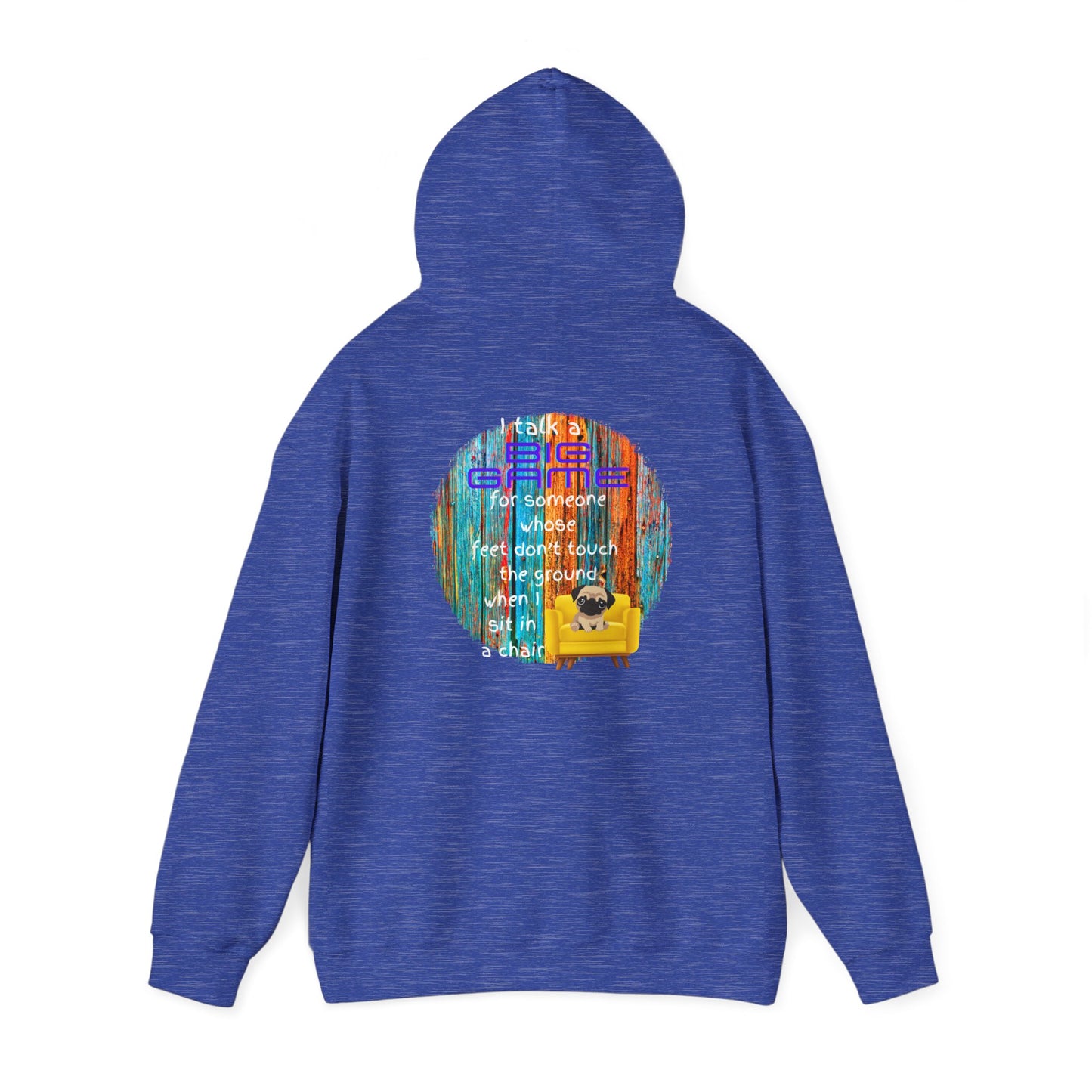 I Talk a Big Game Unisex Heavy Blend™ Hooded Sweatshirt