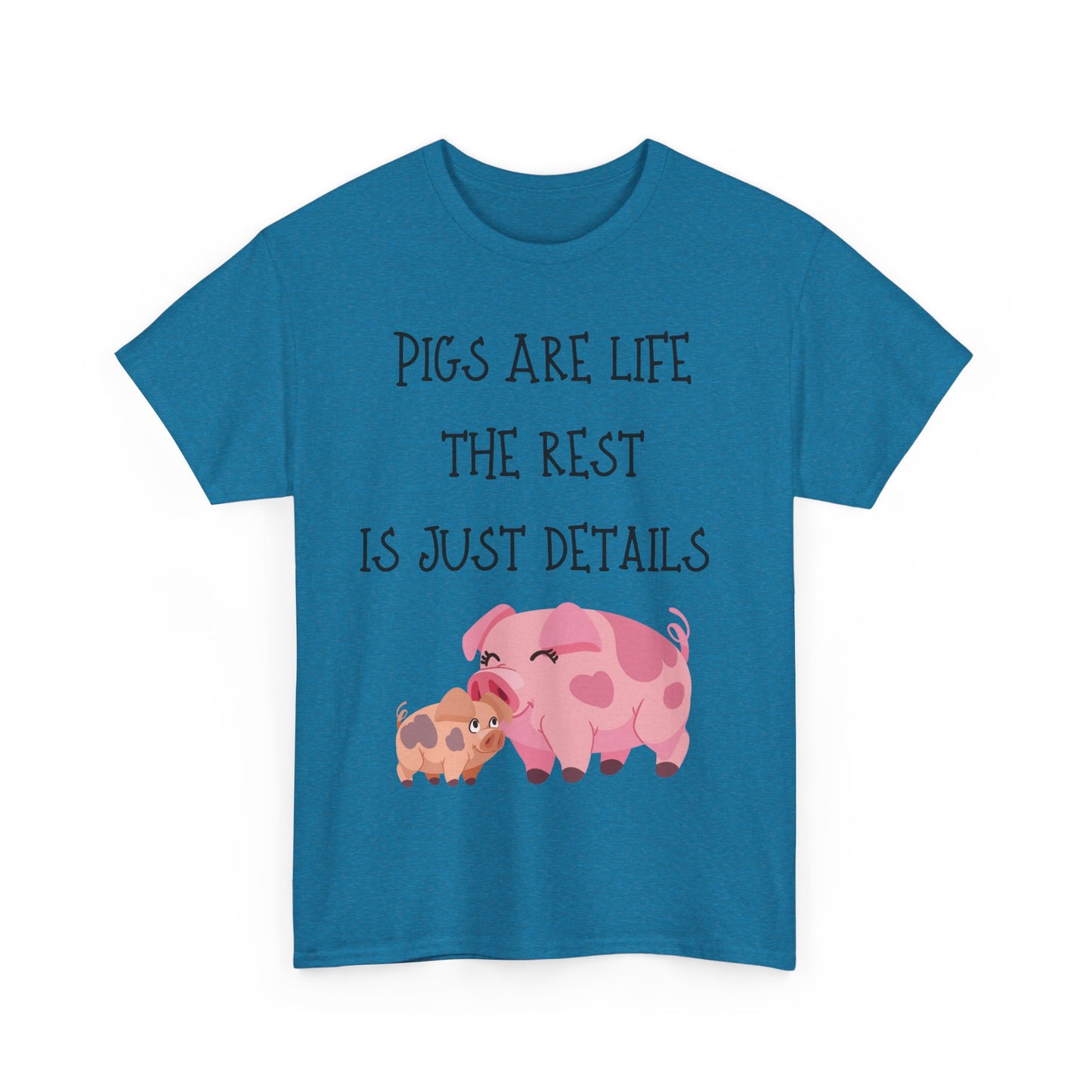 Pigs are Unisex Heavy Cotton Tee
