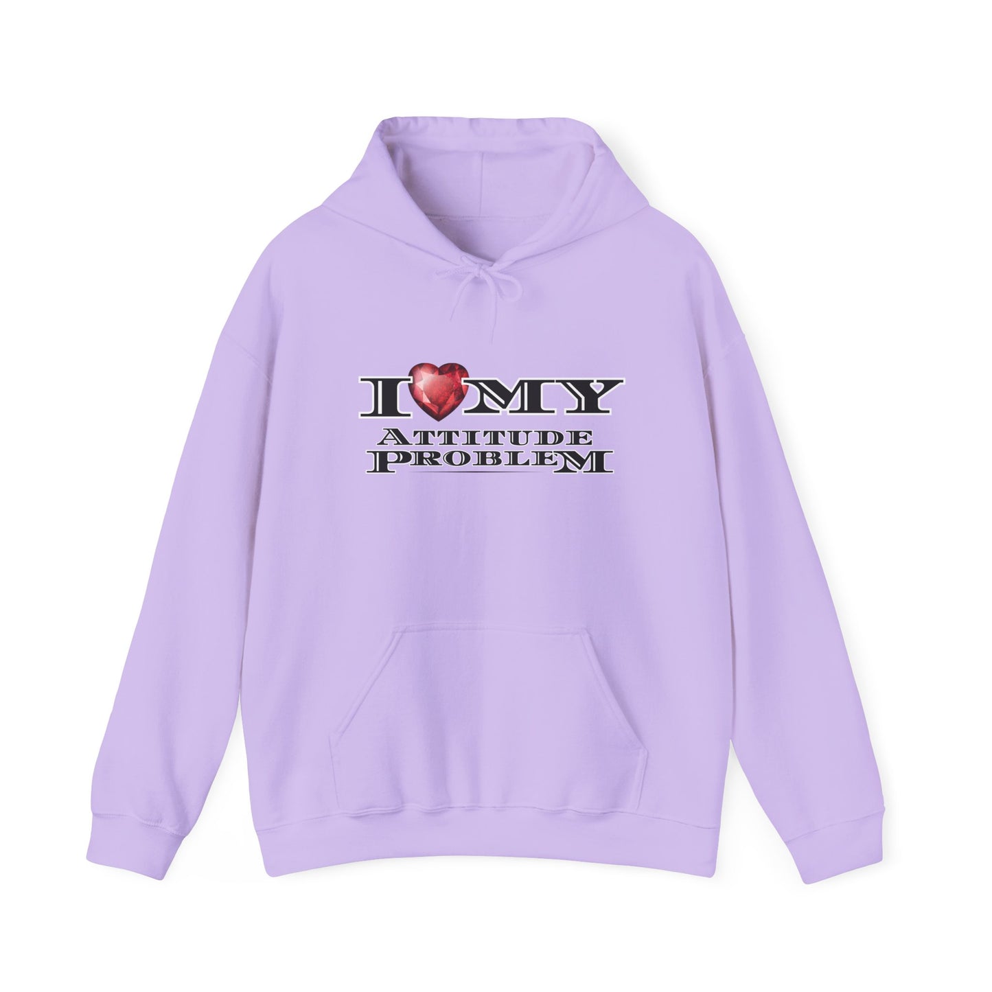 Love My Attitude Unisex Heavy Blend™ Hooded Sweatshirt