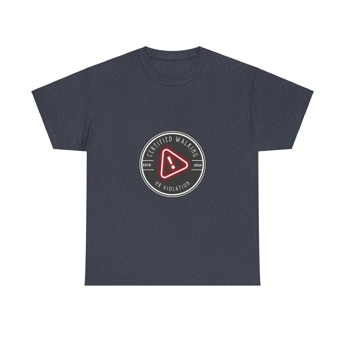 certified walking Unisex Heavy Cotton Tee