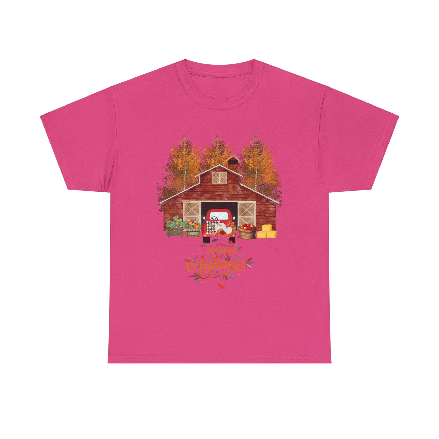 Happy Autumn Unisex Heavy Cotton Tee