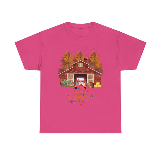 Happy Autumn Unisex Heavy Cotton Tee