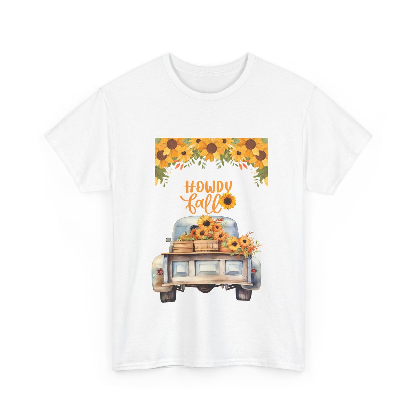 Howdy Fall Heavy Cotton Tee