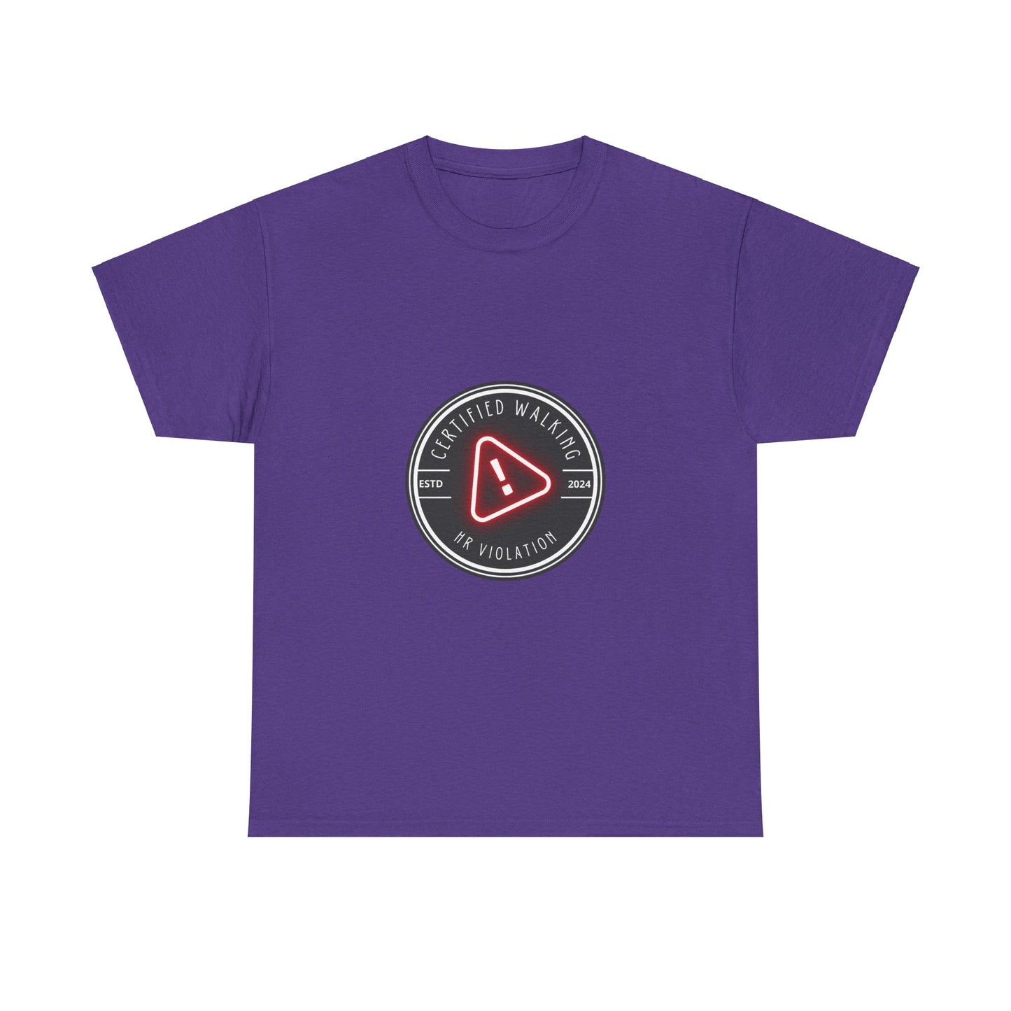 certified walking Unisex Heavy Cotton Tee