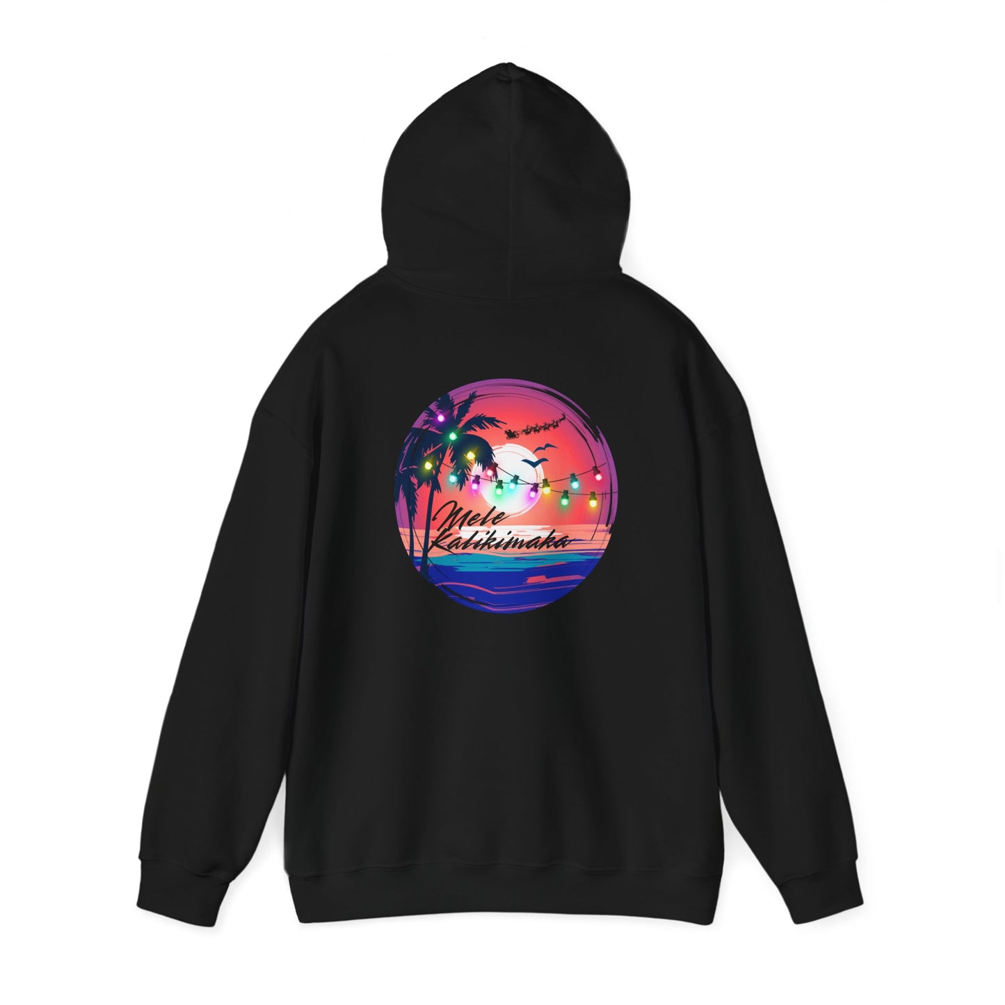 Mele Kalikimaka Unisex Heavy Blend™ Hooded Sweatshirt