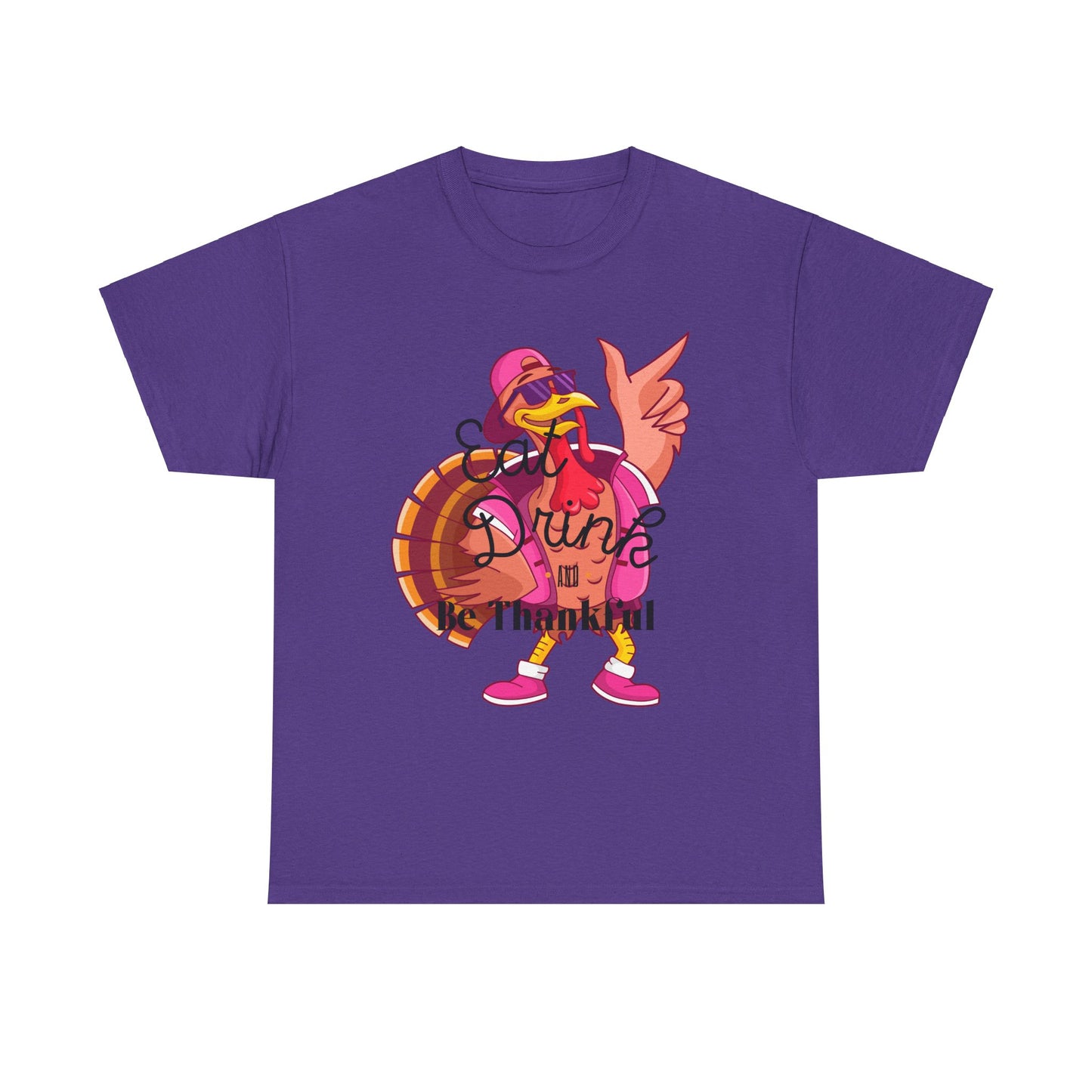 Eat Drink Unisex Heavy Cotton Tee
