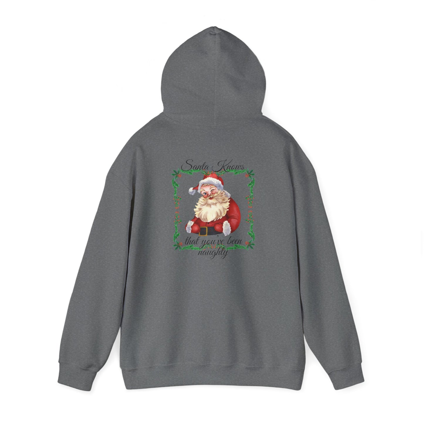 Santa Knows Unisex Heavy Blend™ Hooded Sweatshirt