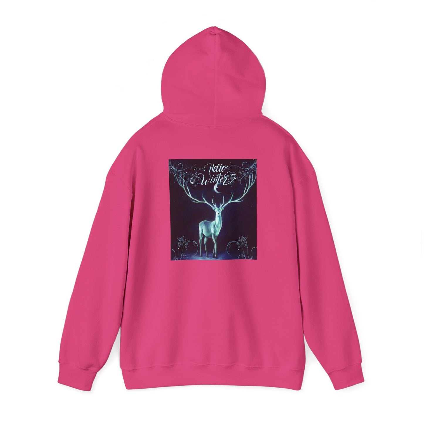 Hello Winter Unisex Heavy Blend™ Hooded Sweatshirt