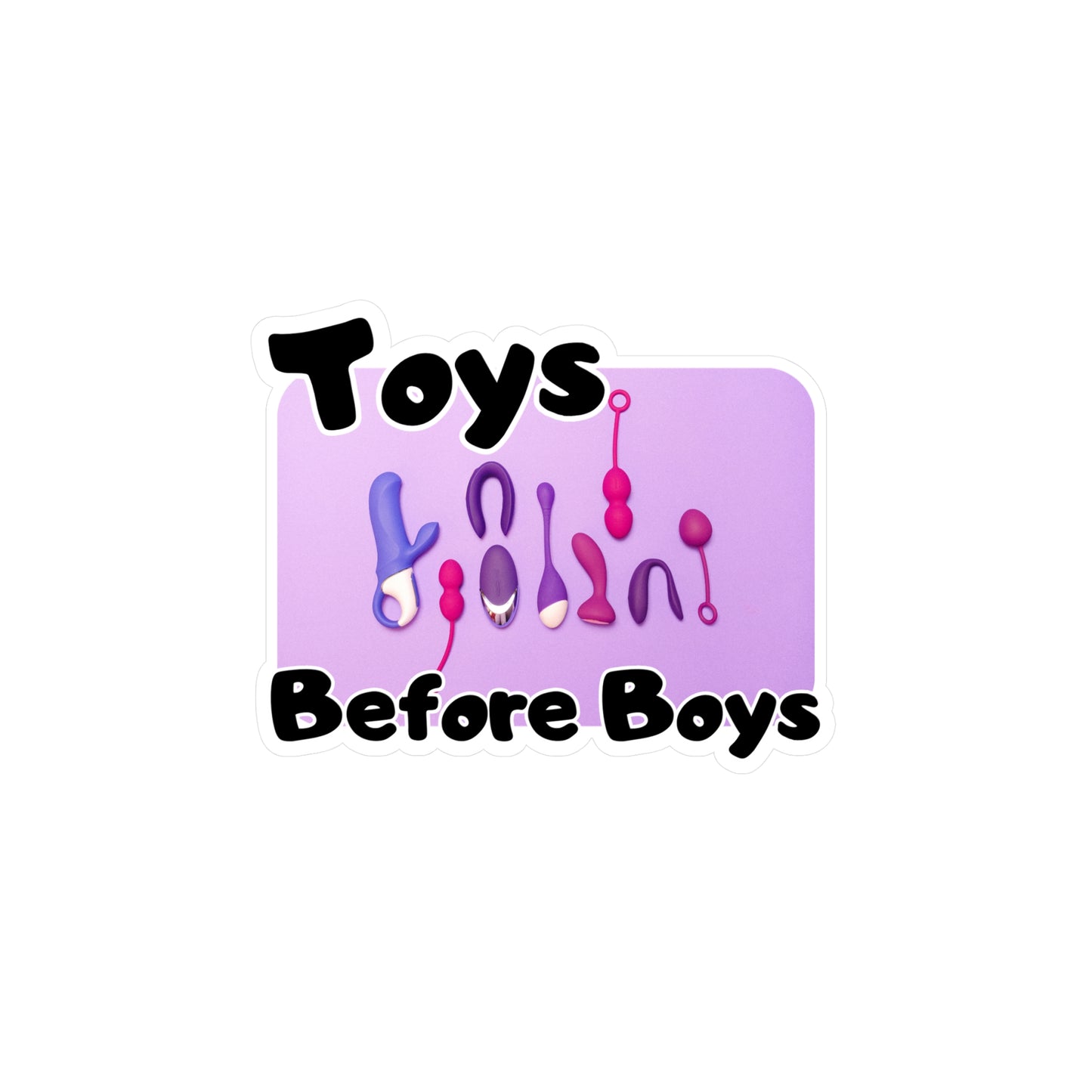 Toys Kiss-Cut Vinyl Decals