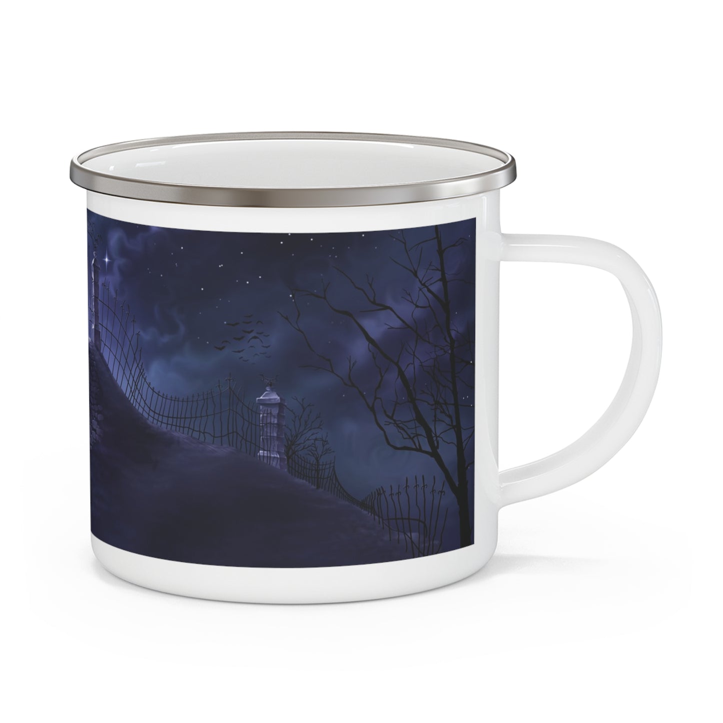 Halloween Enamel Camping Mug