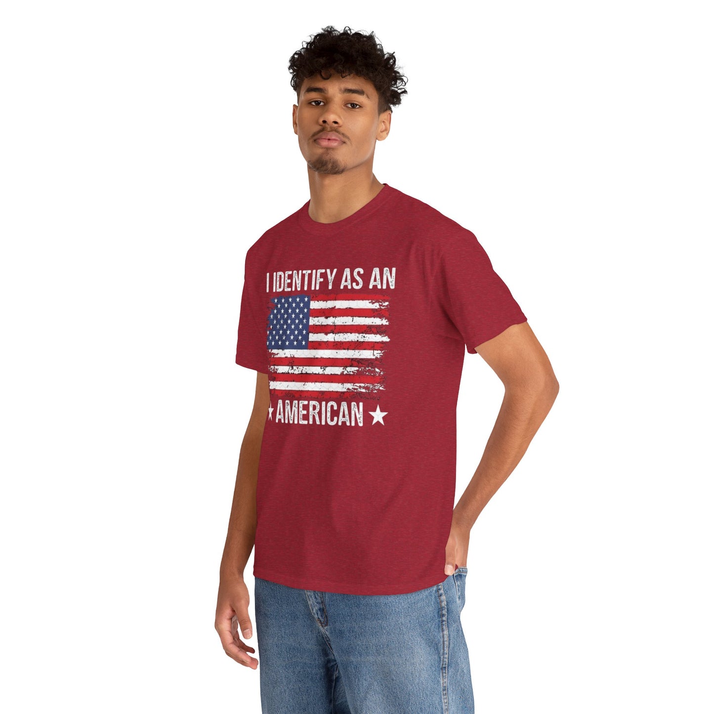 Identify as Unisex Heavy Cotton Tee