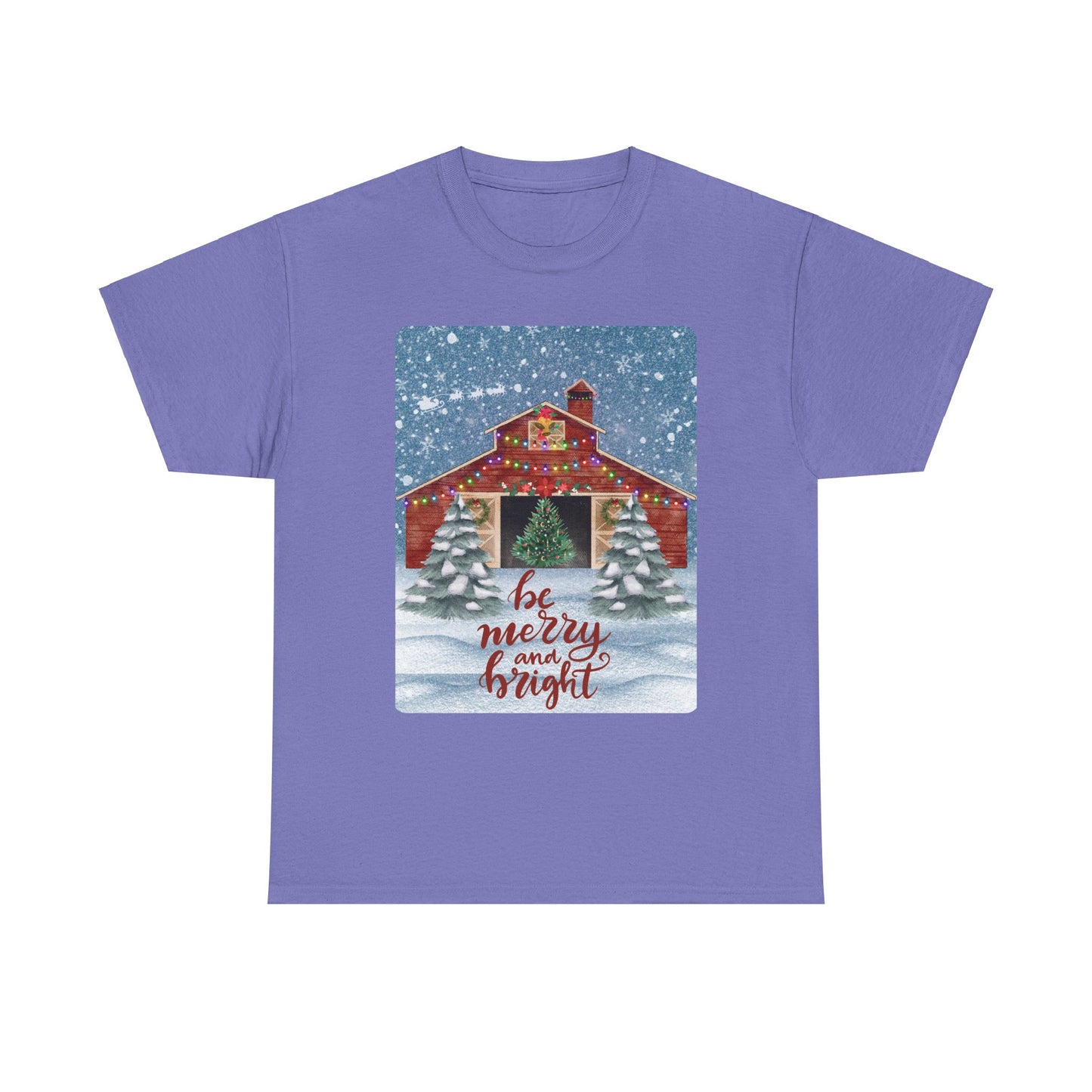 Be Merry Unisex Heavy Cotton Tee
