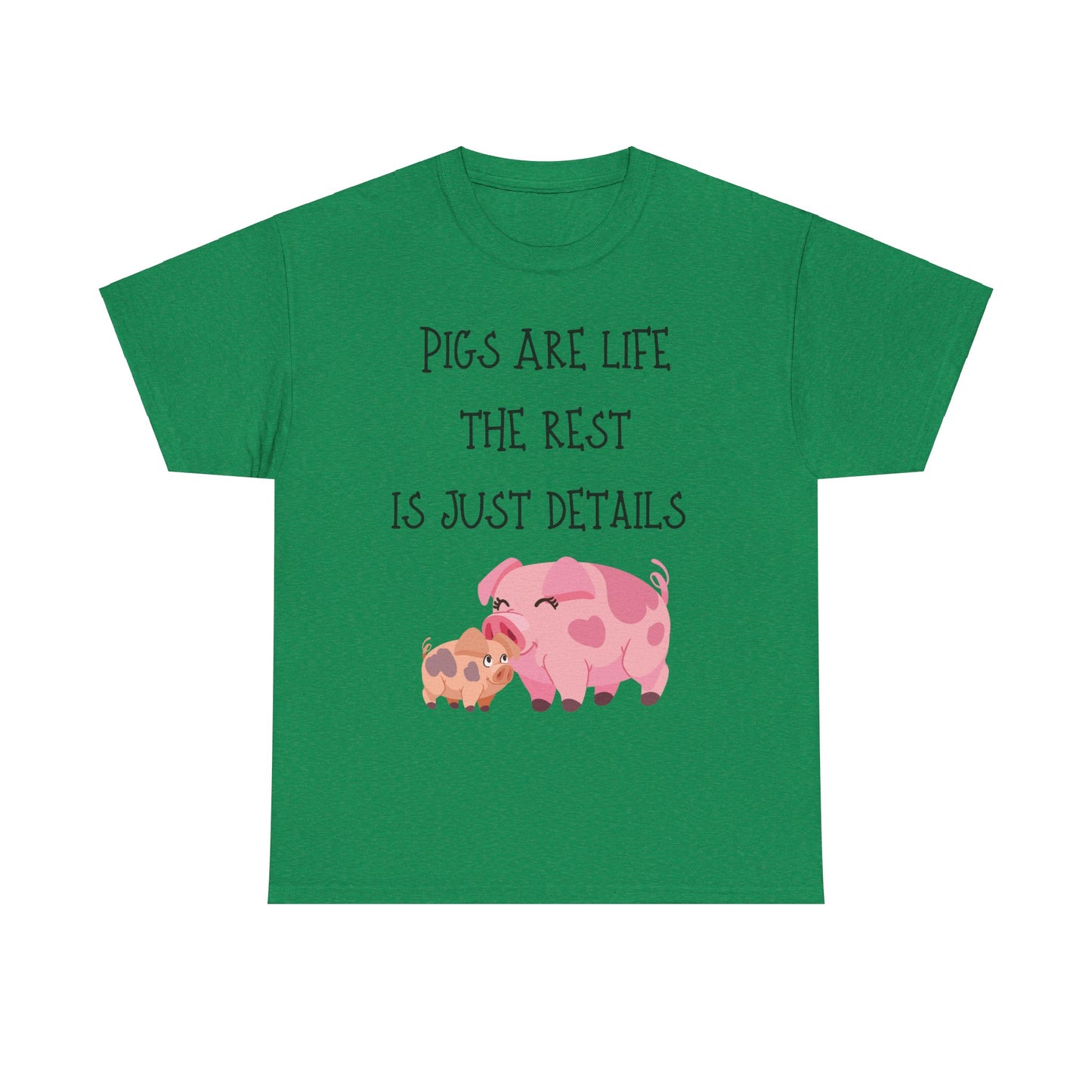 Pigs are Unisex Heavy Cotton Tee