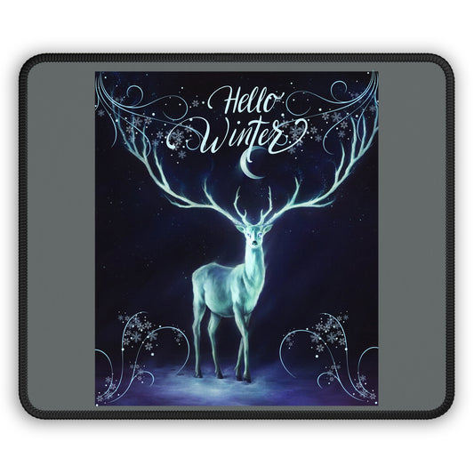 Hello Winter Gaming Mouse Pad