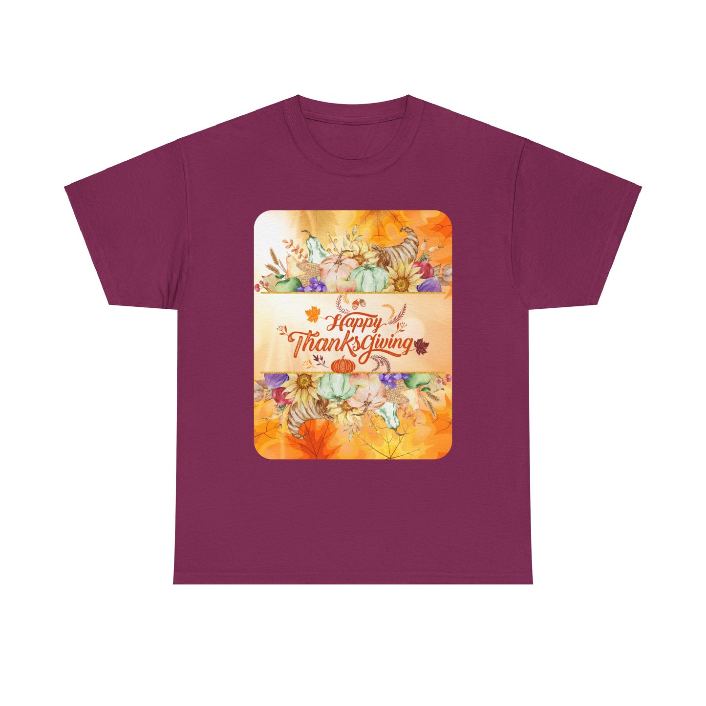 Thanksgiving Unisex Heavy Cotton Tee