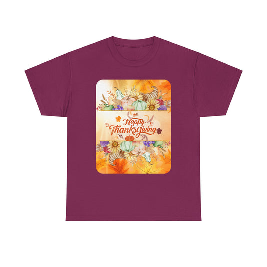 Thanksgiving Unisex Heavy Cotton Tee