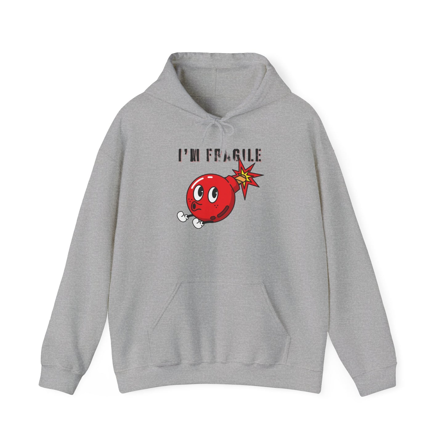 I'M FRAGILE- Unisex Heavy Blend Hoodie