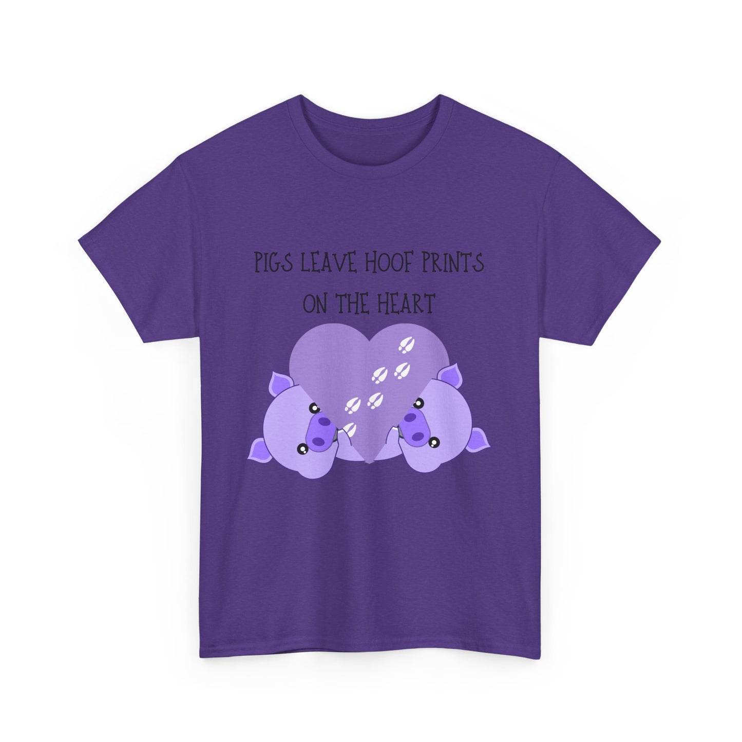 Pigs leave Unisex Heavy Cotton Tee