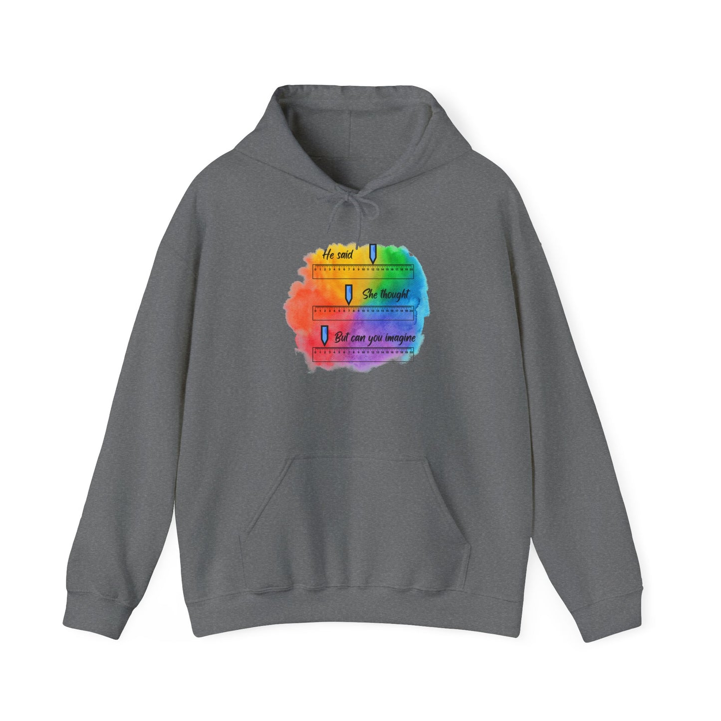 He Said Unisex Heavy Blend™ Hooded Sweatshirt