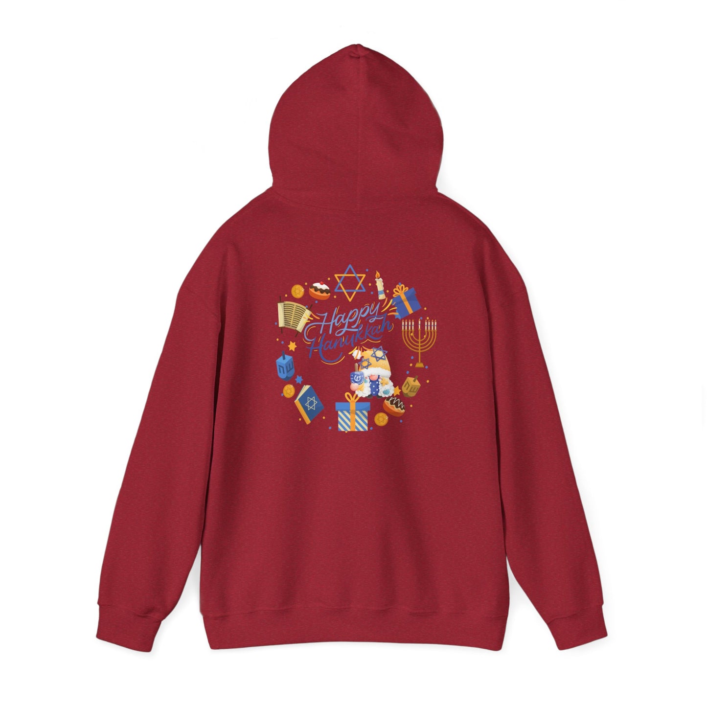 Happy Hanukkah Unisex Heavy Blend™ Hooded Sweatshirt