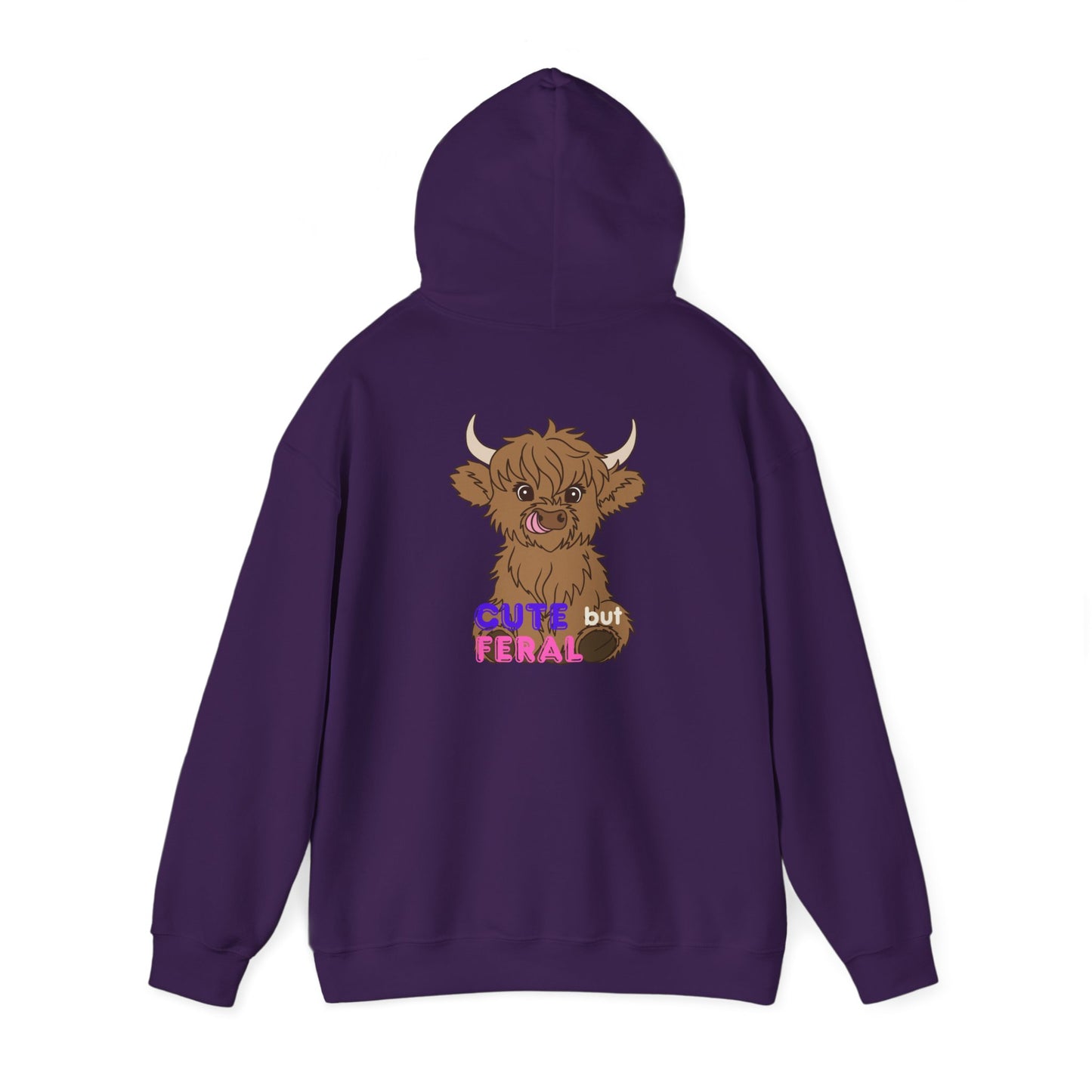 Cute but Feral Unisex Heavy Blend™ Hooded Sweatshirt