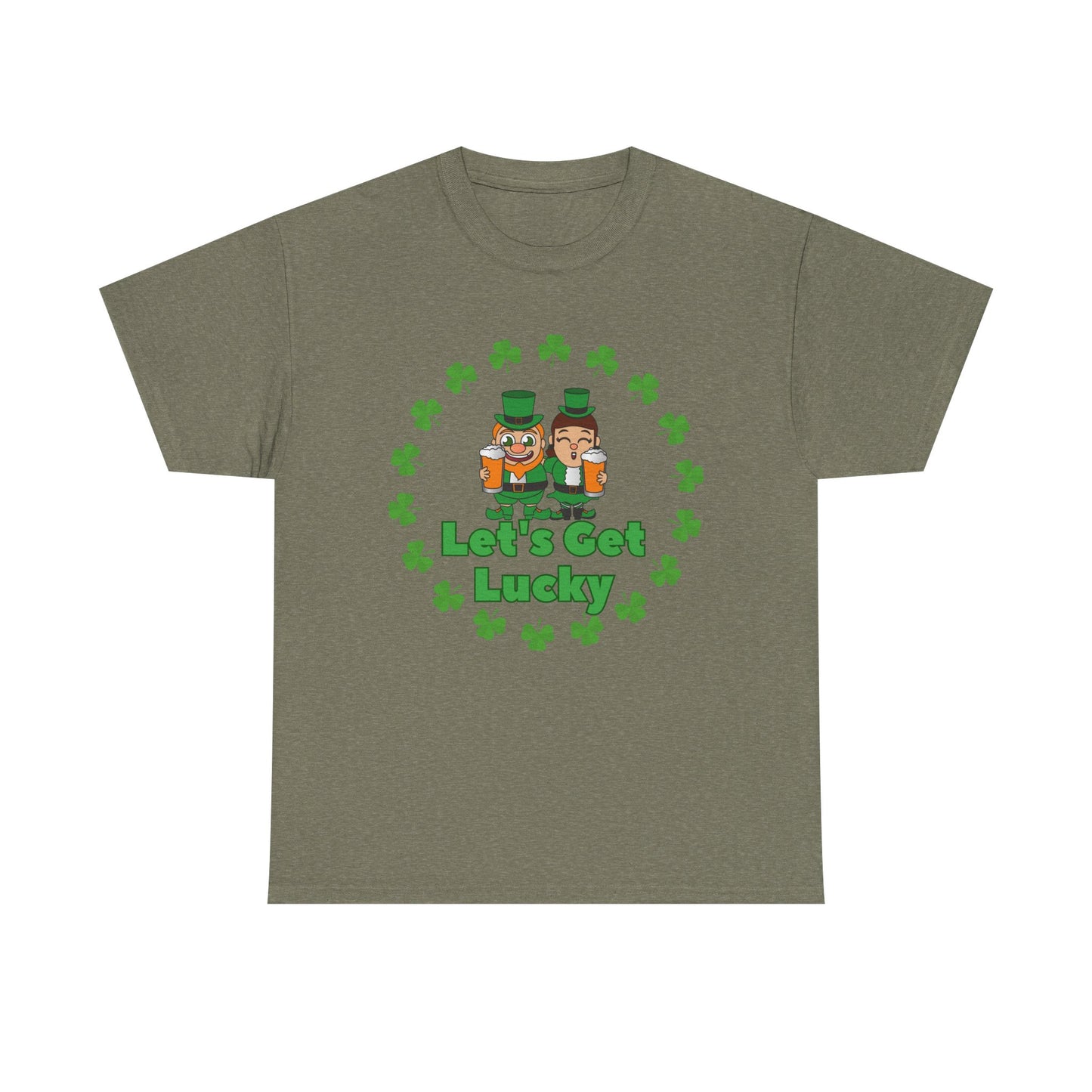 Lets get Lucky Unisex Heavy Cotton Tee