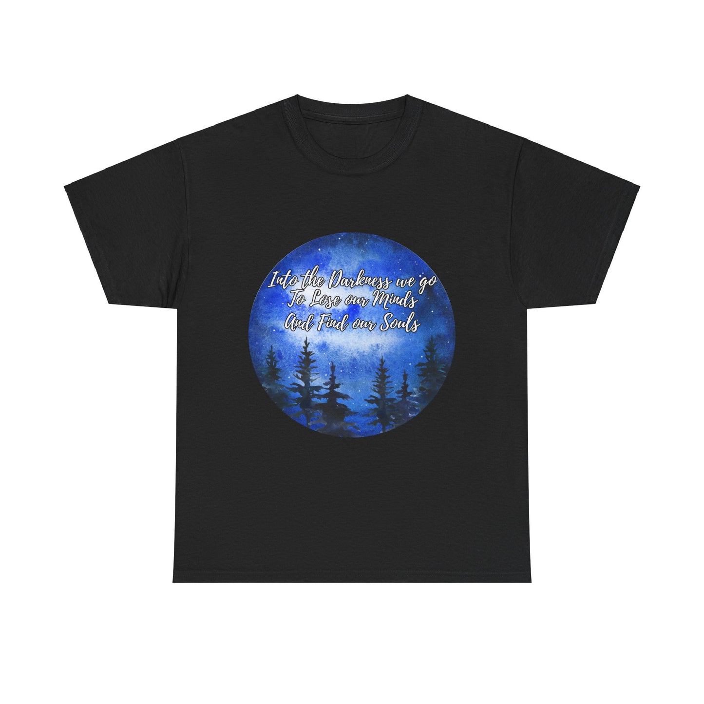 Into Darkness Unisex Heavy Cotton Tee