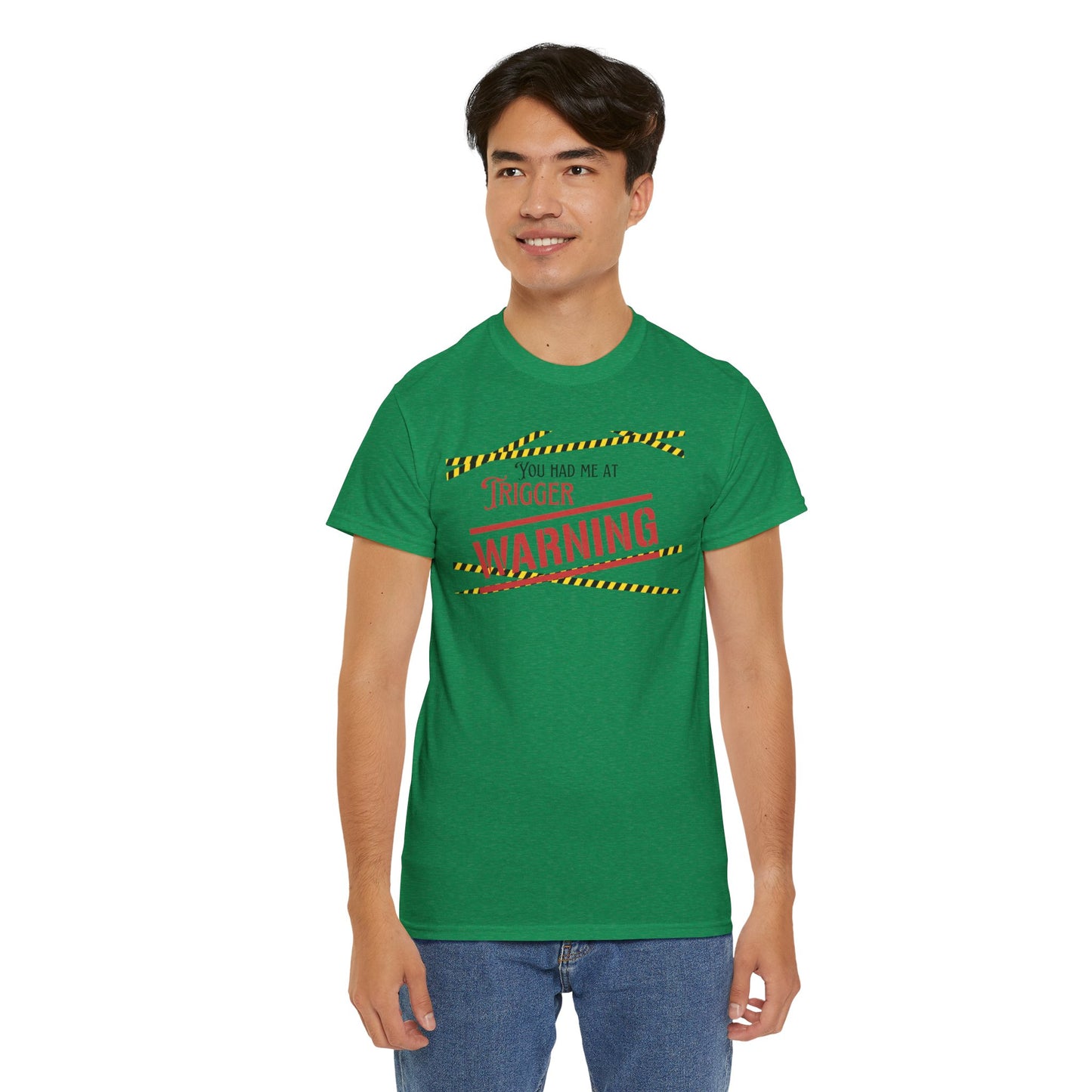 Trigger Warning Unisex Heavy Cotton Tee