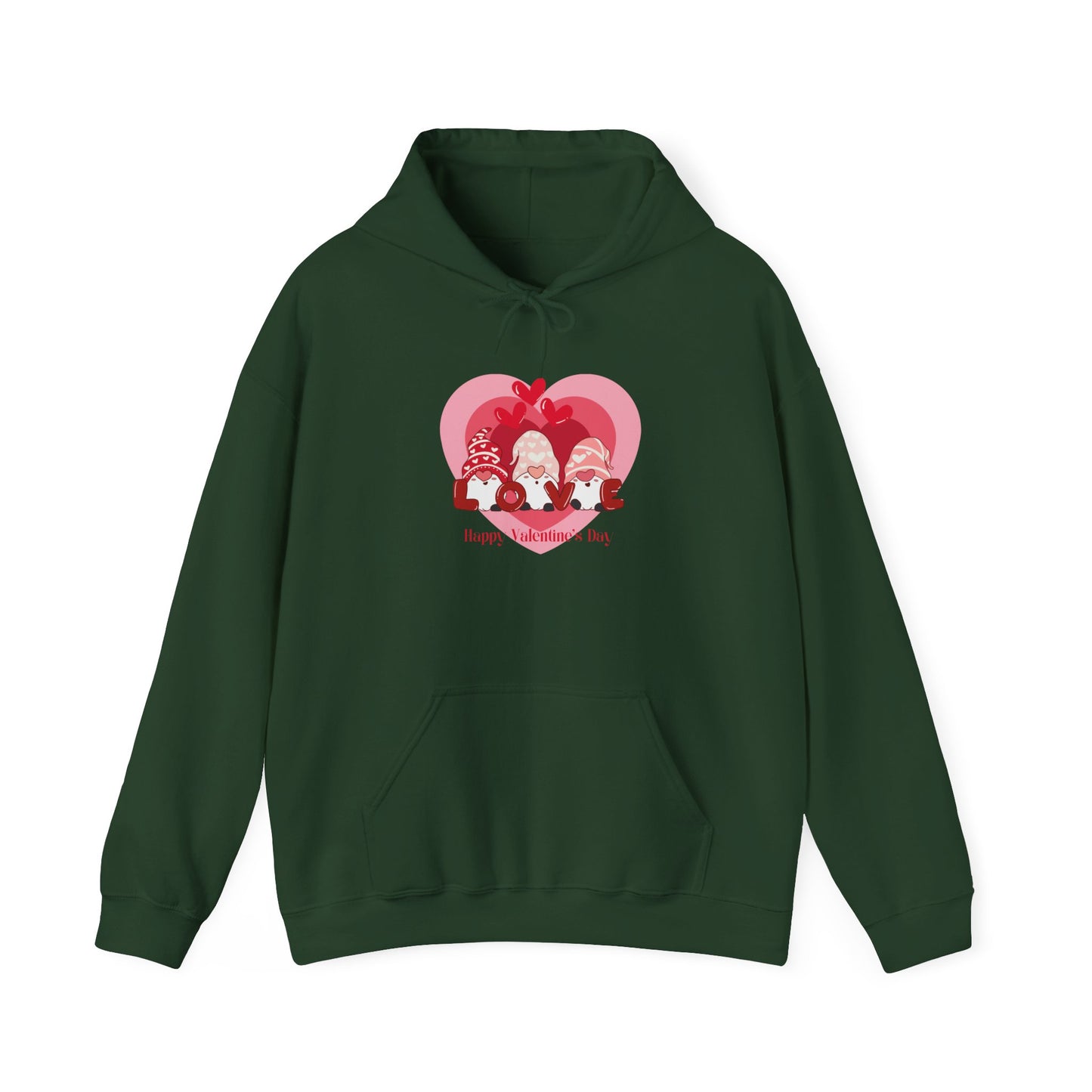Valentines Gnome Unisex Heavy Blend™ Hooded Sweatshirt