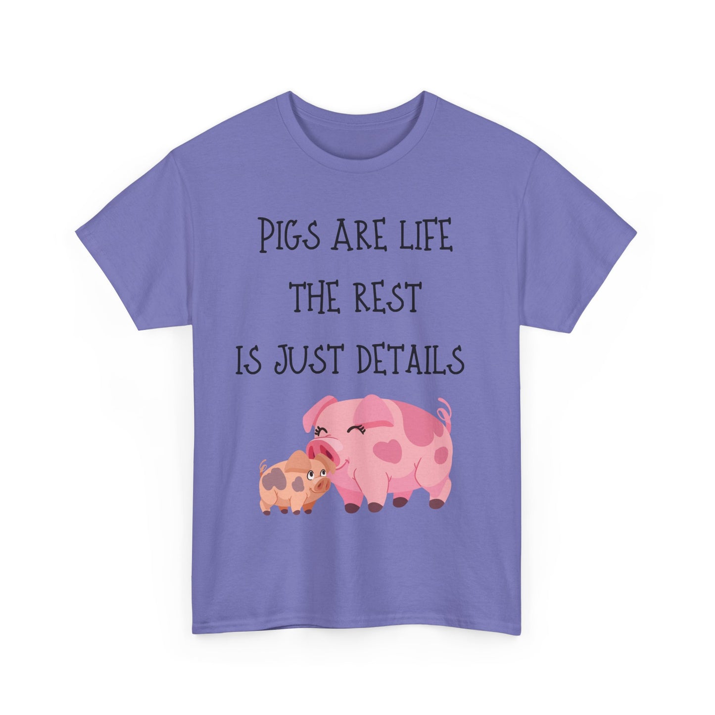 Pigs are Unisex Heavy Cotton Tee