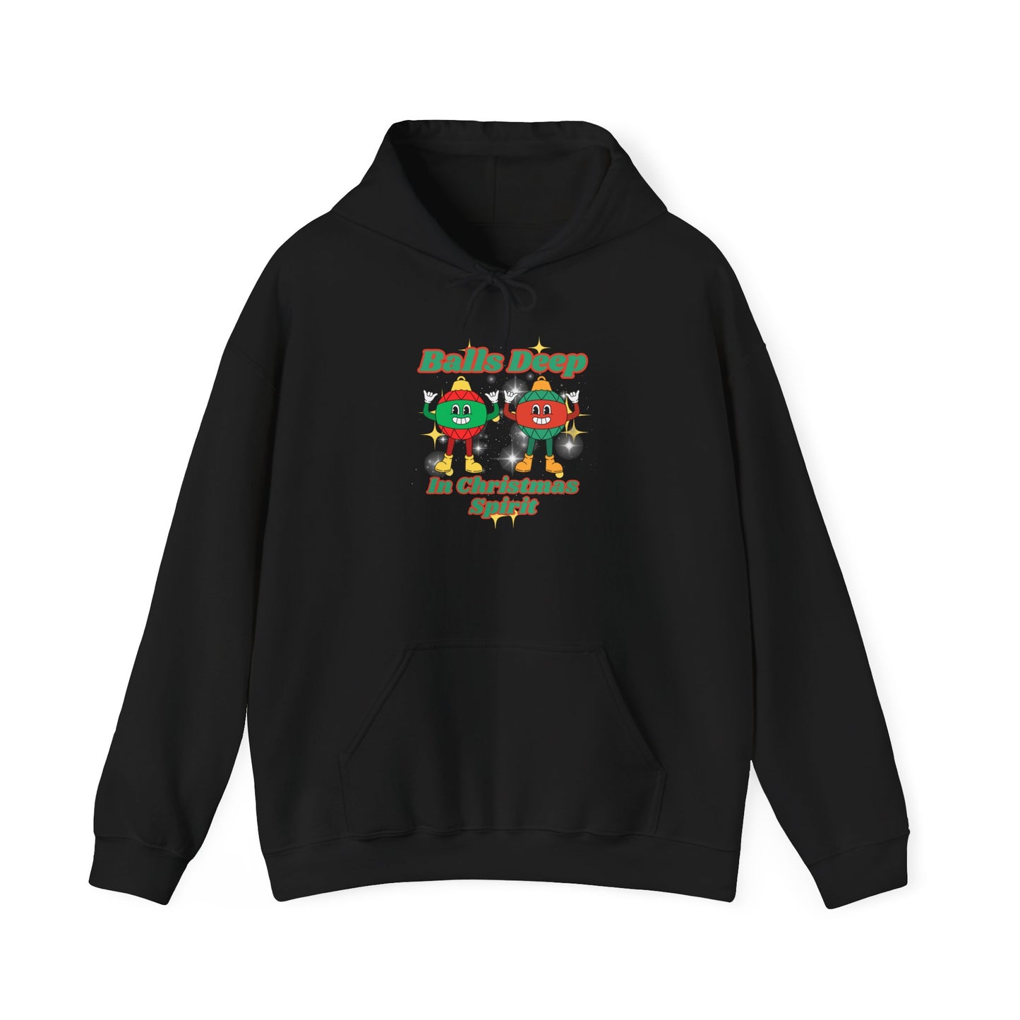 Balls Deep Unisex Heavy Blend™ Hooded Sweatshirt