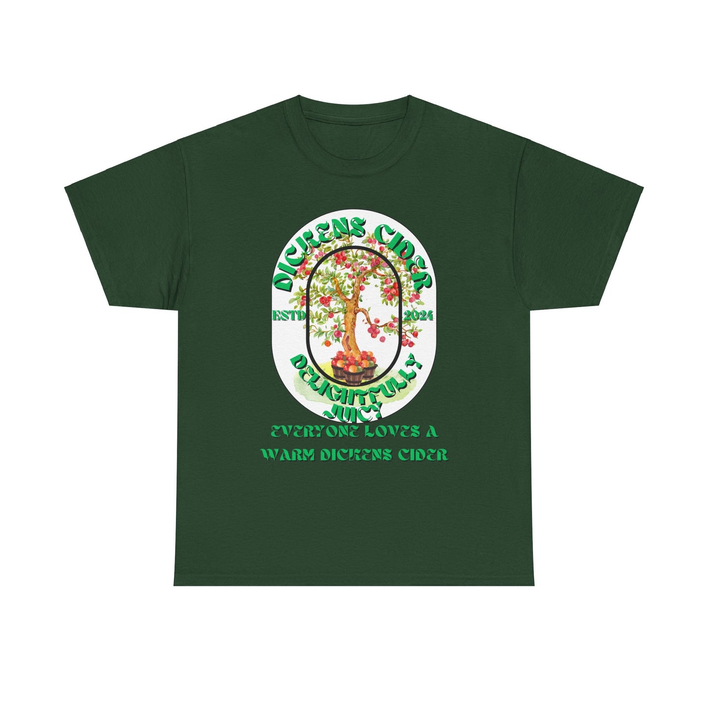 Dickens Cider Unisex Heavy Cotton Tee