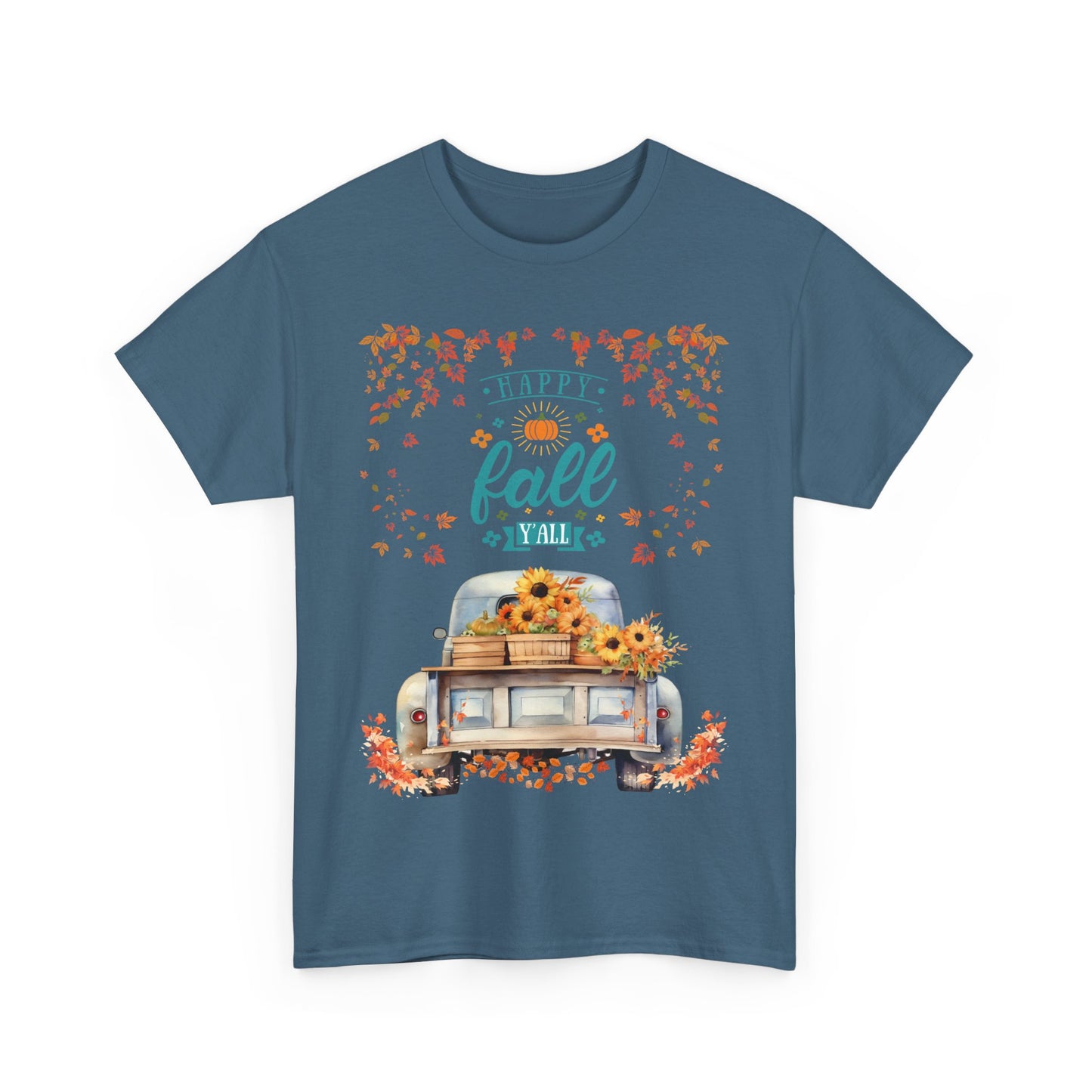Happy Fall Heavy Cotton Tee