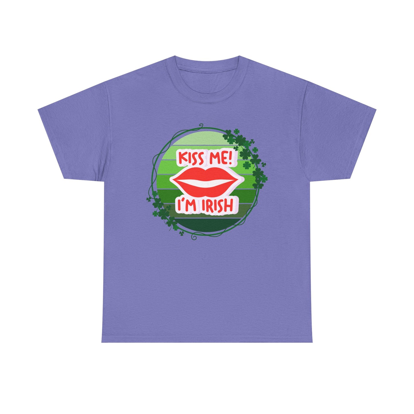 Kiss Me I'm Irish Unisex Heavy Cotton Tee
