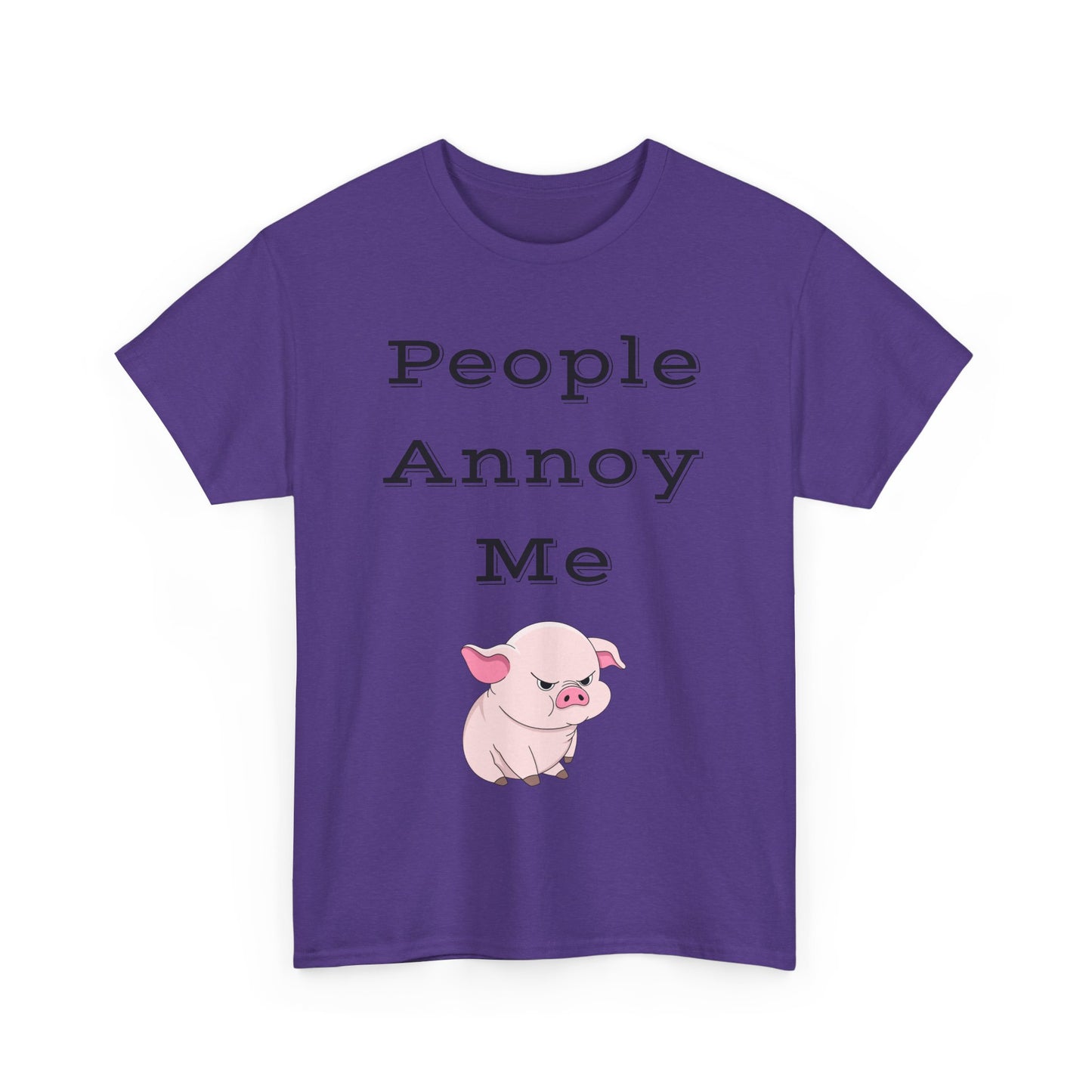 People Annoy Me Unisex Heavy Cotton Tee