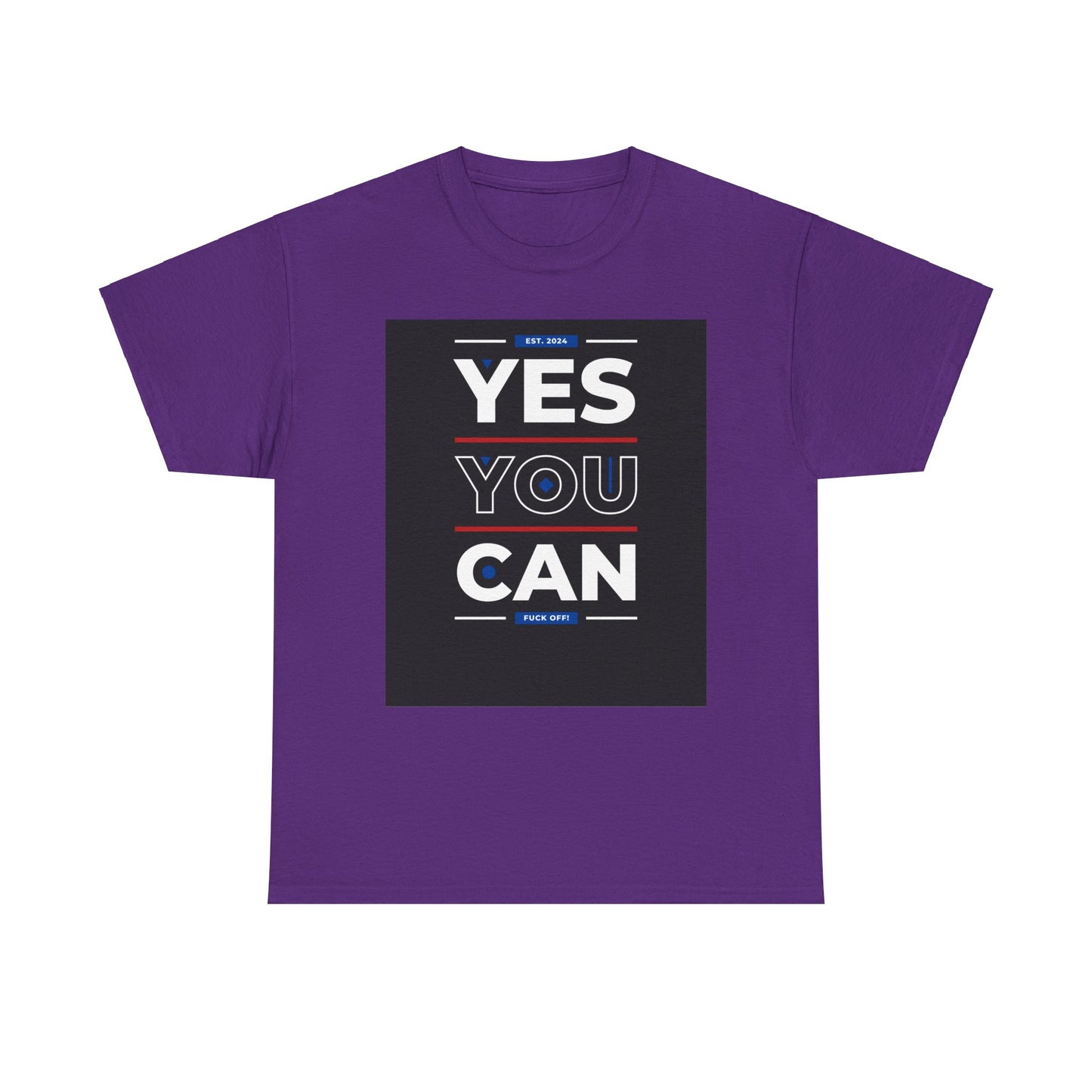 Yes You Can Unisex Heavy Cotton Tee