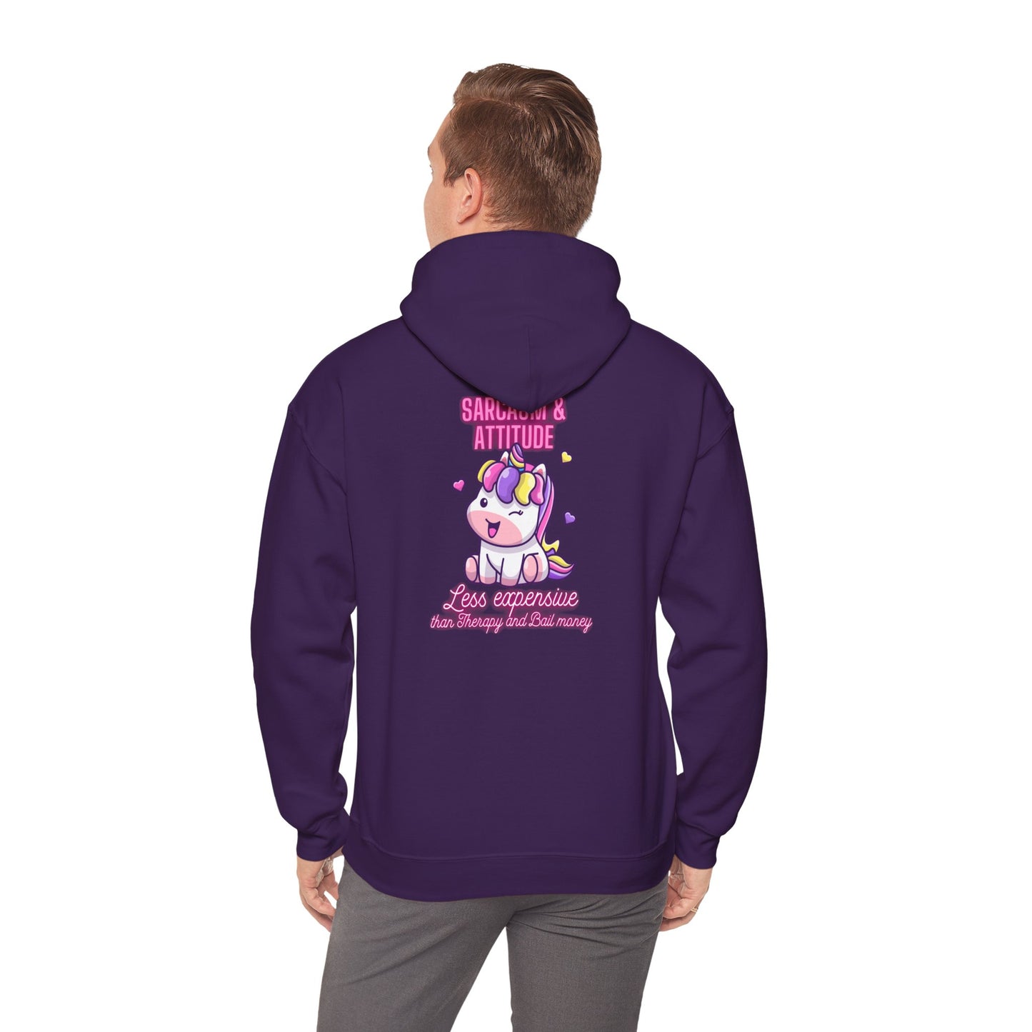 Sarcasm Unisex Heavy Blend™ Hooded Sweatshirt