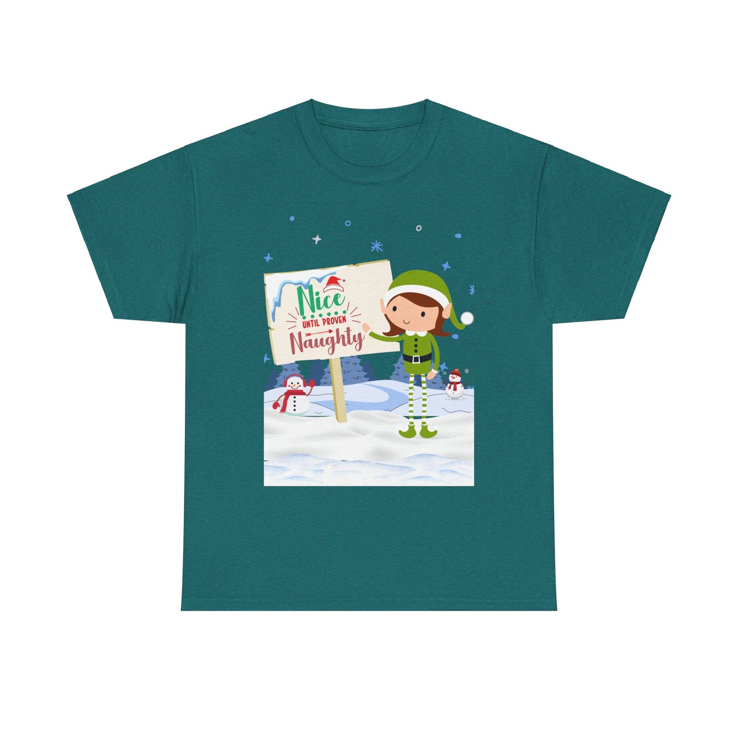 Nice until Unisex Heavy Cotton Tee