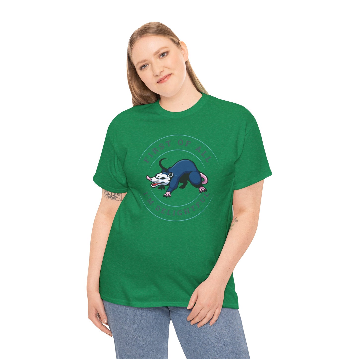 First of all Unisex Heavy Cotton Tee