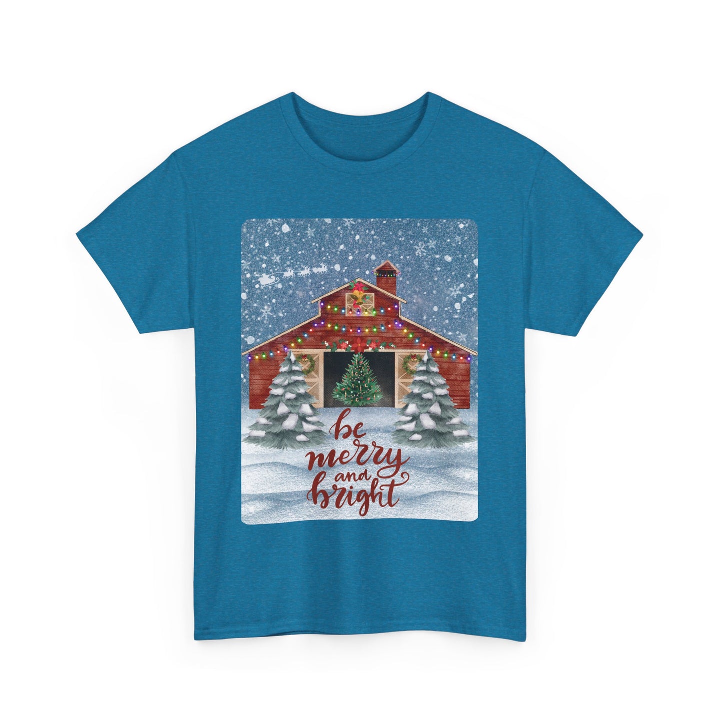 Be Merry Unisex Heavy Cotton Tee