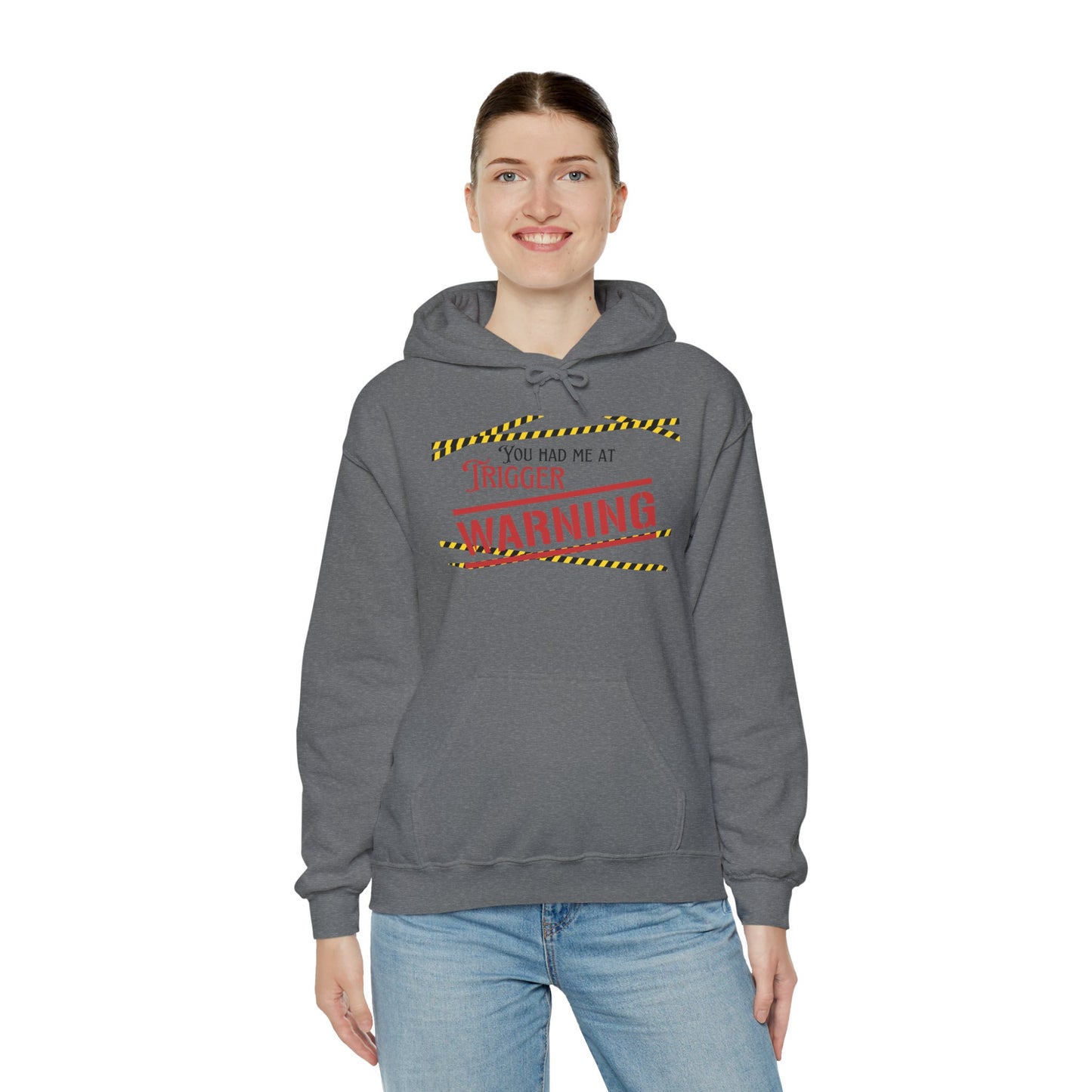 Trigger Warning Unisex Heavy Blend™ Hooded Sweatshirt
