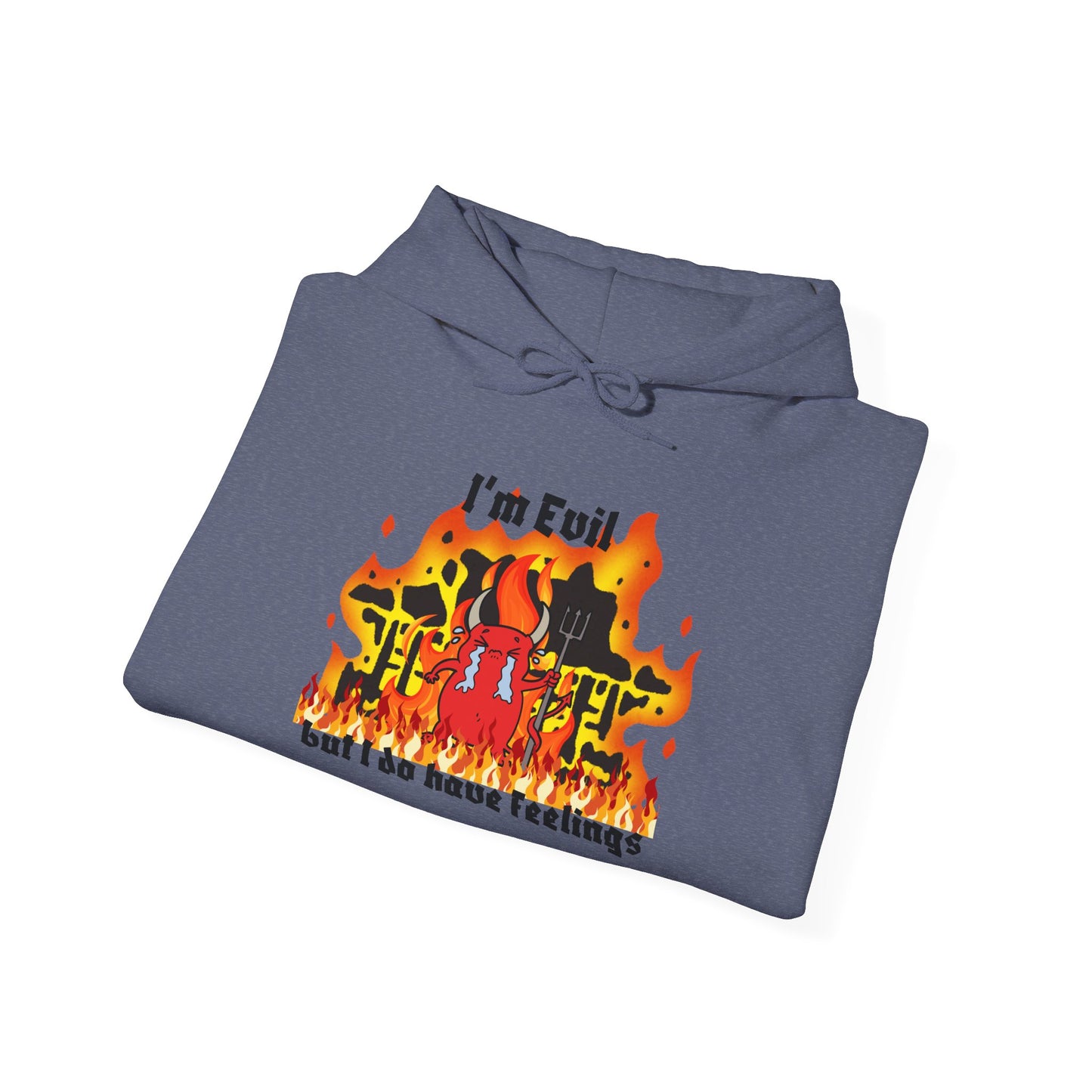 I'm evil Unisex Heavy Blend™ Hooded Sweatshirt