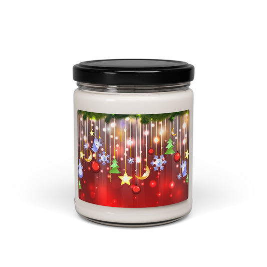 Christmas Scented Soy Candle, 9oz