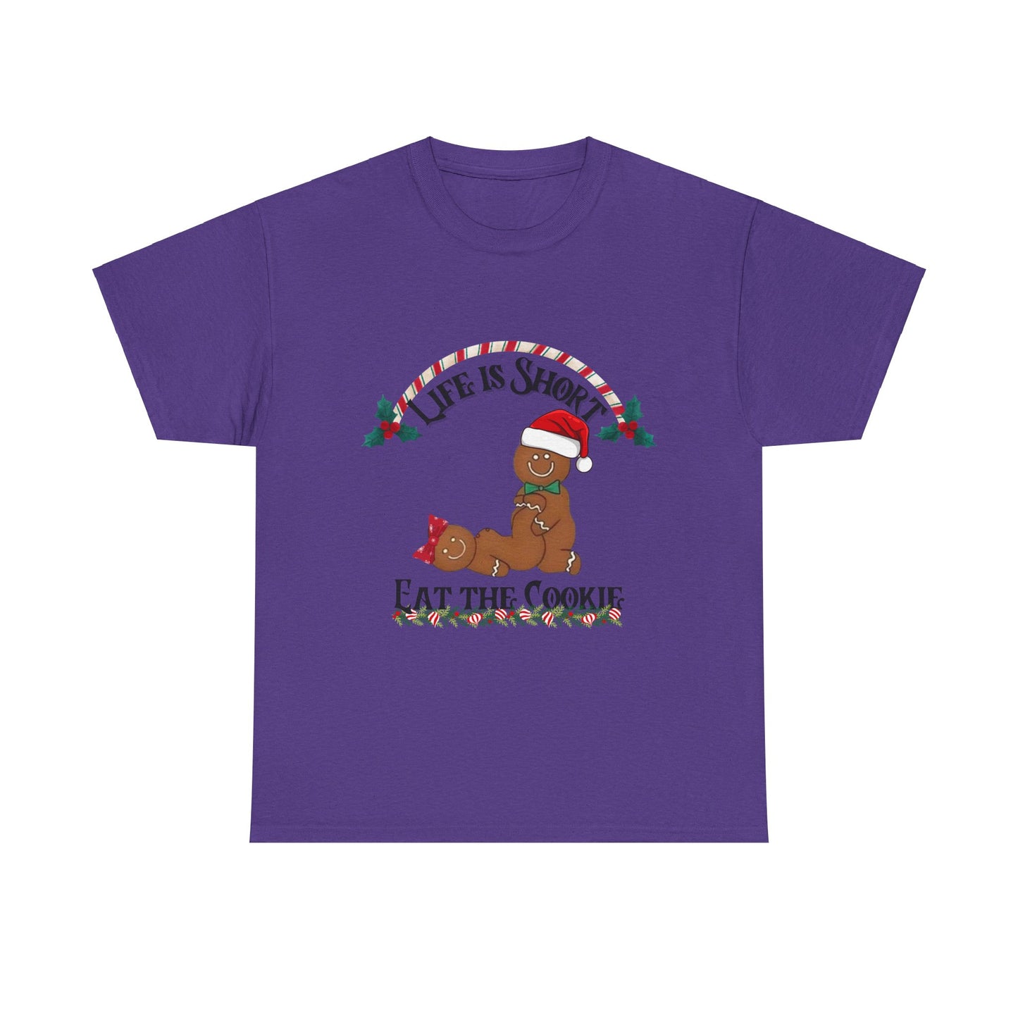 Life is Short Unisex Heavy Cotton Tee